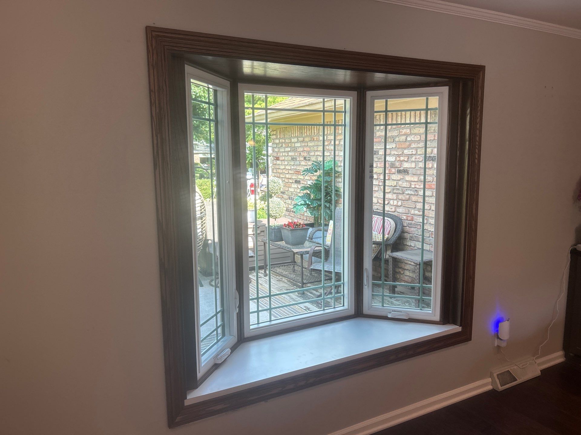 Bay Window Installation in Indianapolis by Merrifield Exteriors, LLC