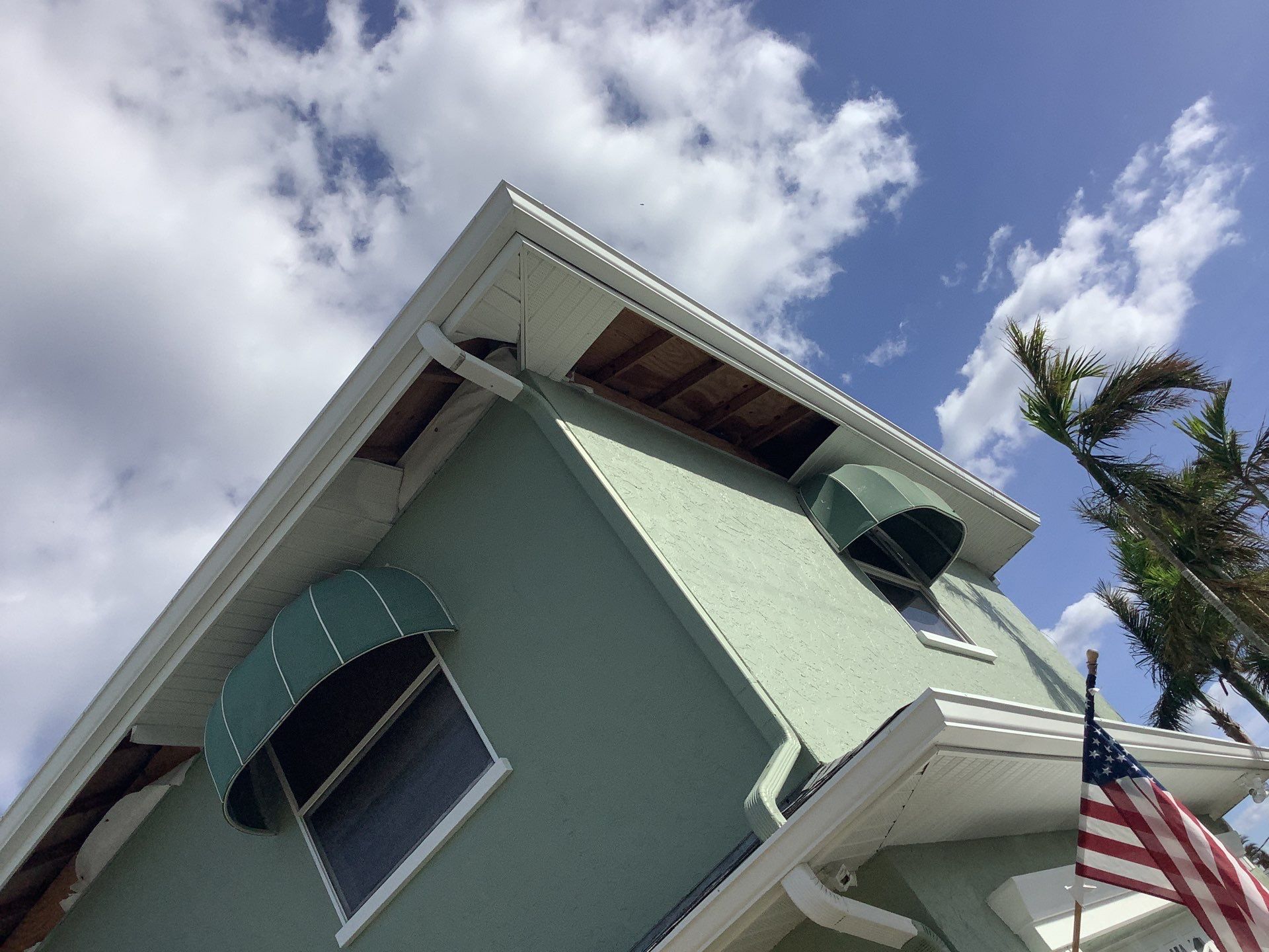 Soffit Repair Project in Bradenton FL by Gutter Professors