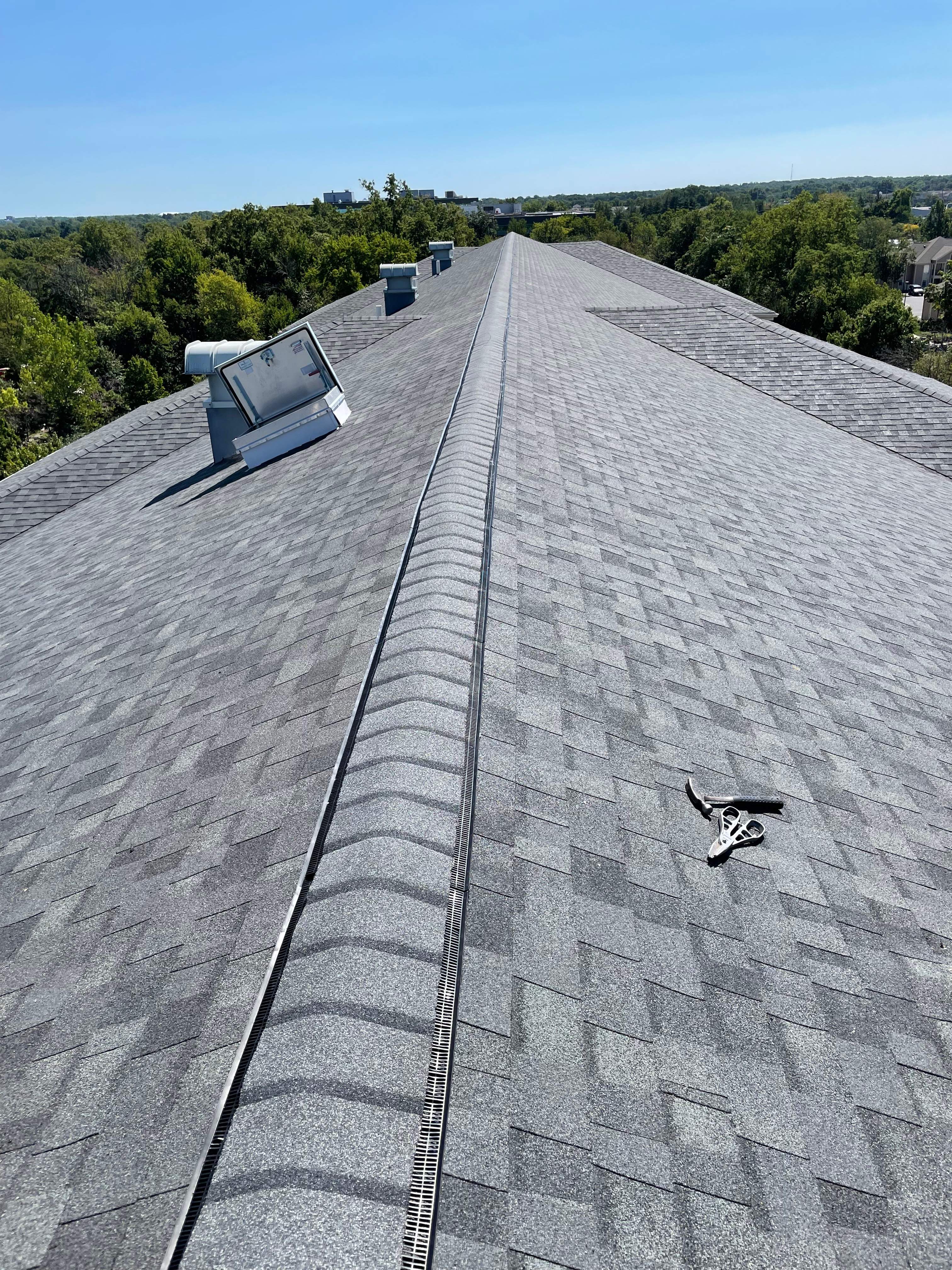 Commercial Roofing Installation using Owens Corning Duration by All Site Roofing