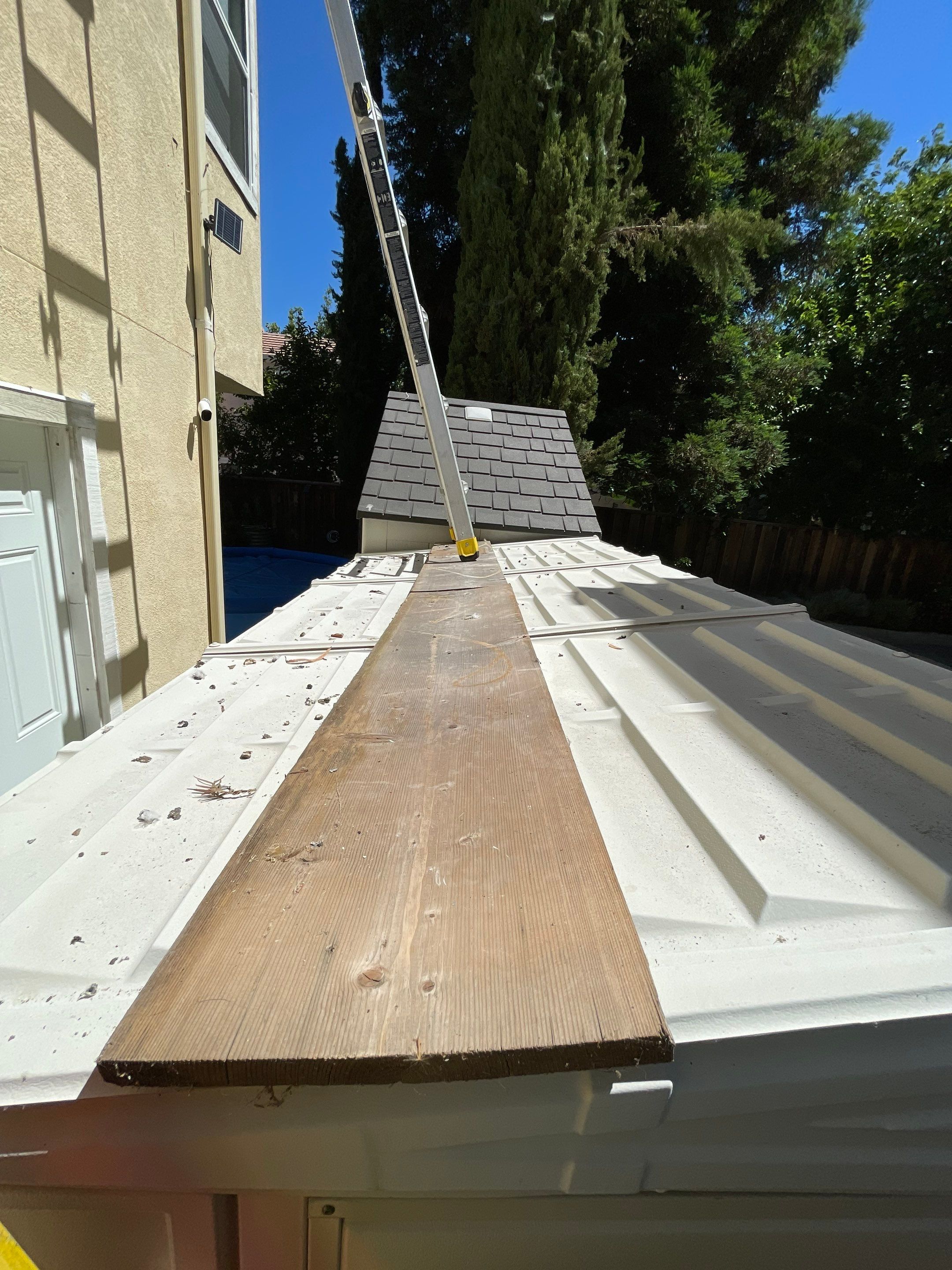 Solar Panel Bird Proofing using Critter Guard Mesh by All One Solar Shine