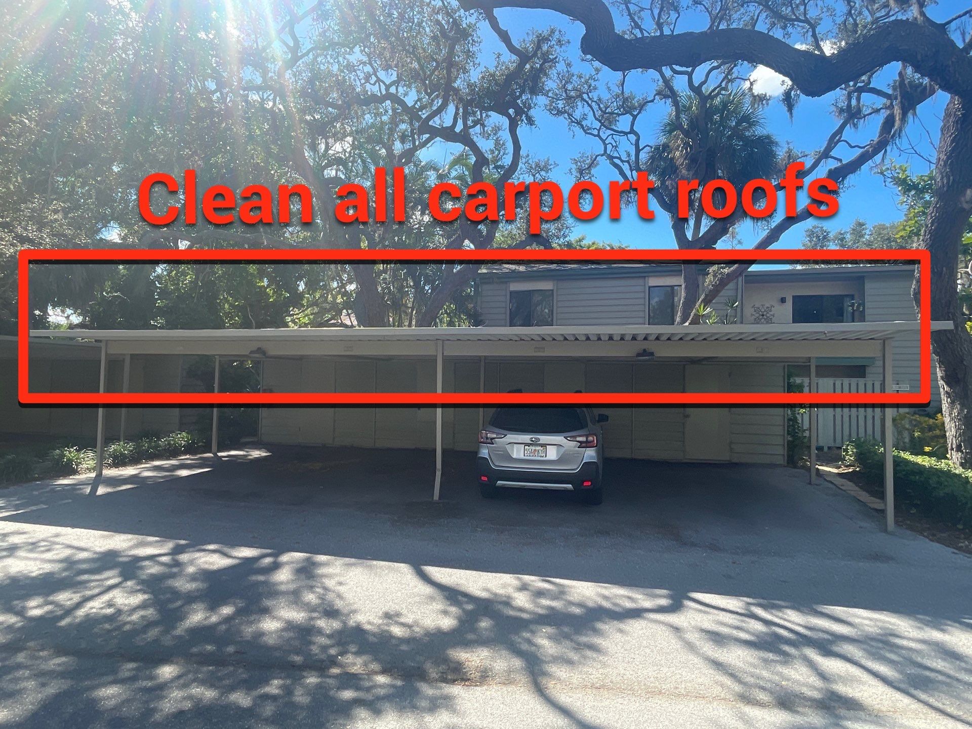 Clean Gutters and Roof in Sarasota FL by Gutter Professors