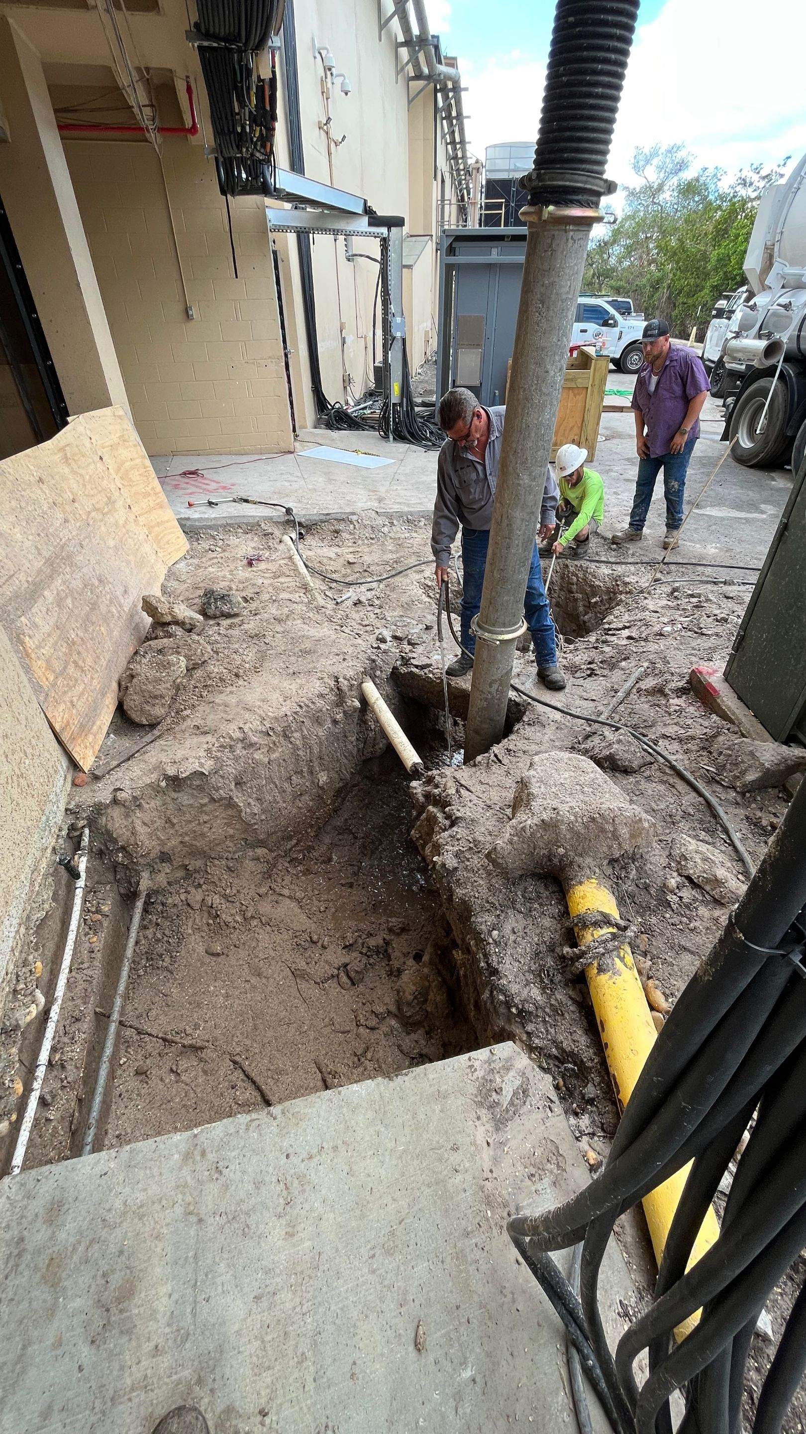 Ritz-Carlton North Service Road Daylighting by Don Mar, Inc. Storm Water Solutions
