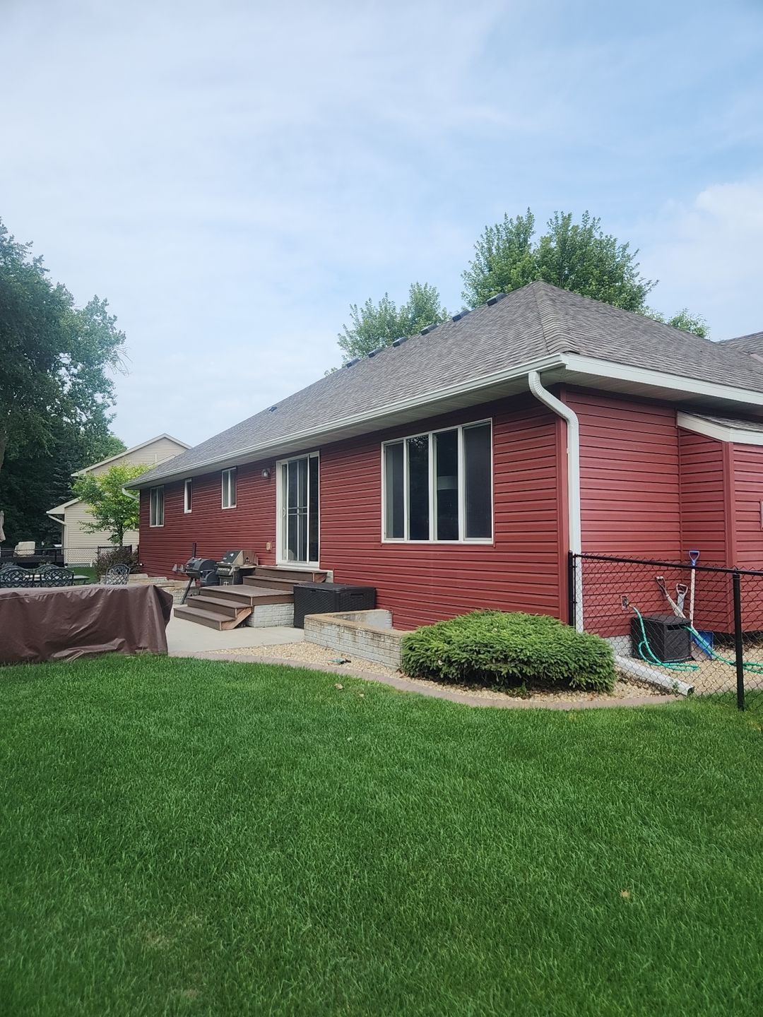 5" Gutters in Albertville by Next Level Seamless Gutters / Exteriors Inc.