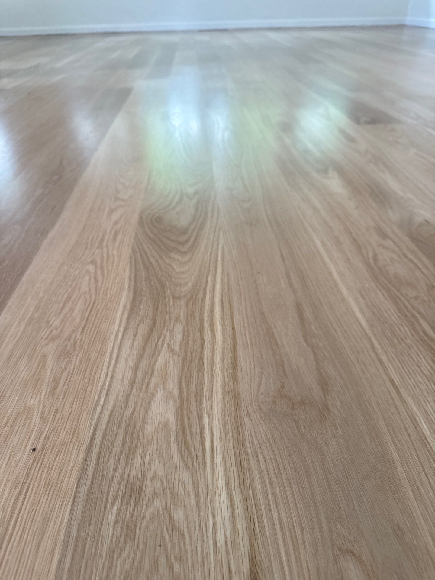 Farmhouse engineered white oak by Ann Arbor Hardwoods