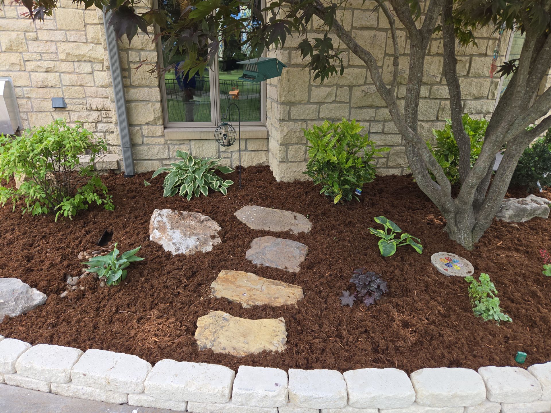 Project in Wichita by Four Star Lawn Care