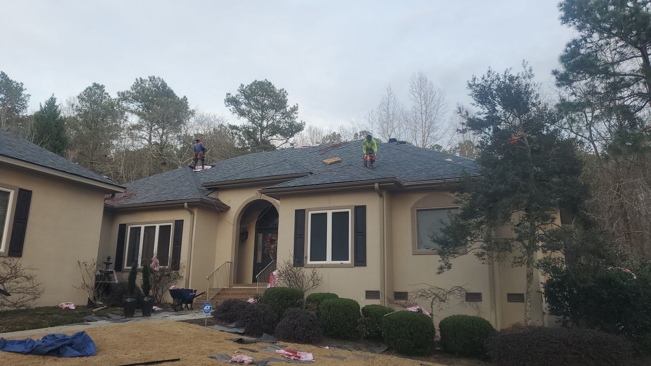 Residential Roofing Installation using Owens Corning by Inspector Roofing and Restoration