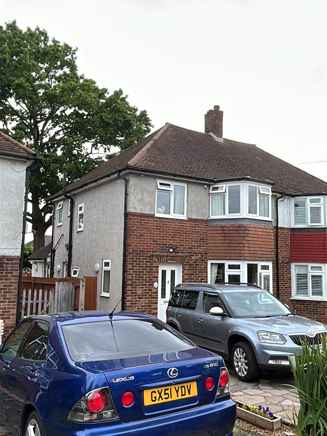 Roof Clean  - Moss Removal - Gutter Clean using Honda 15lpm Low Pressure Washing Machine by Ges Exterior Cleaning ltd