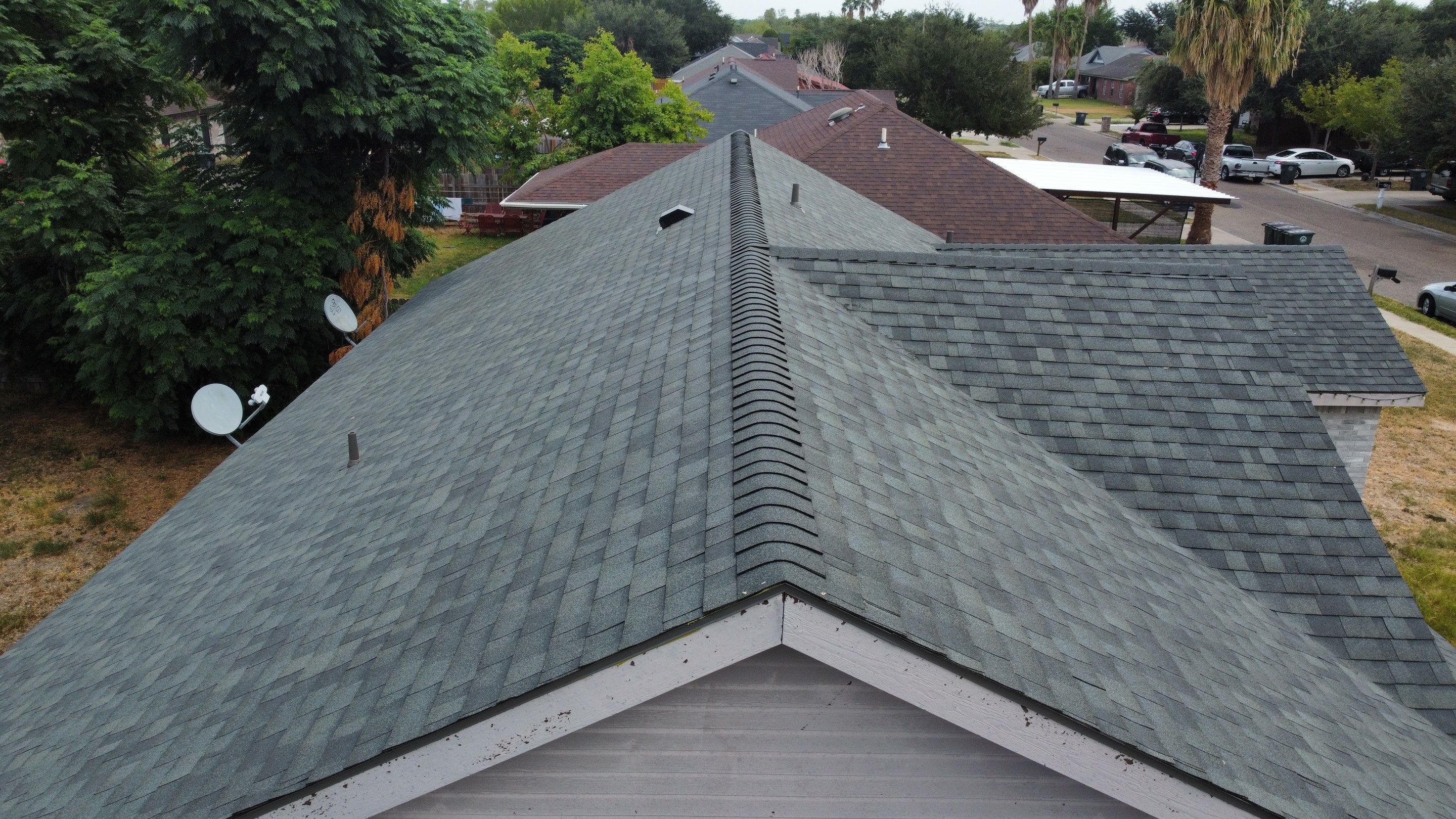 Mission Roof Project by Bison Roofing  