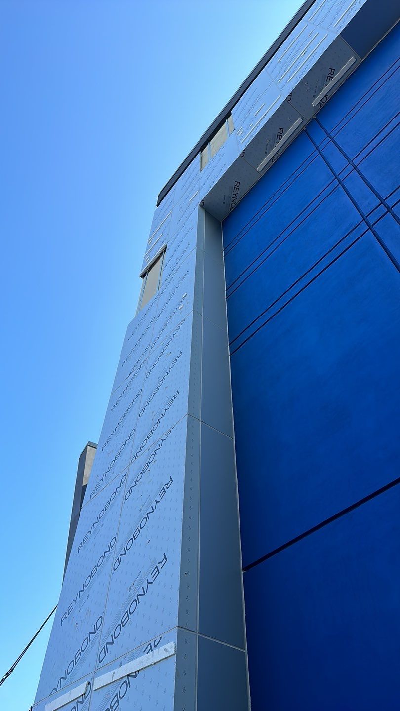 Exterior Installation using ACM Composite Panels by Infinity Metal Systems