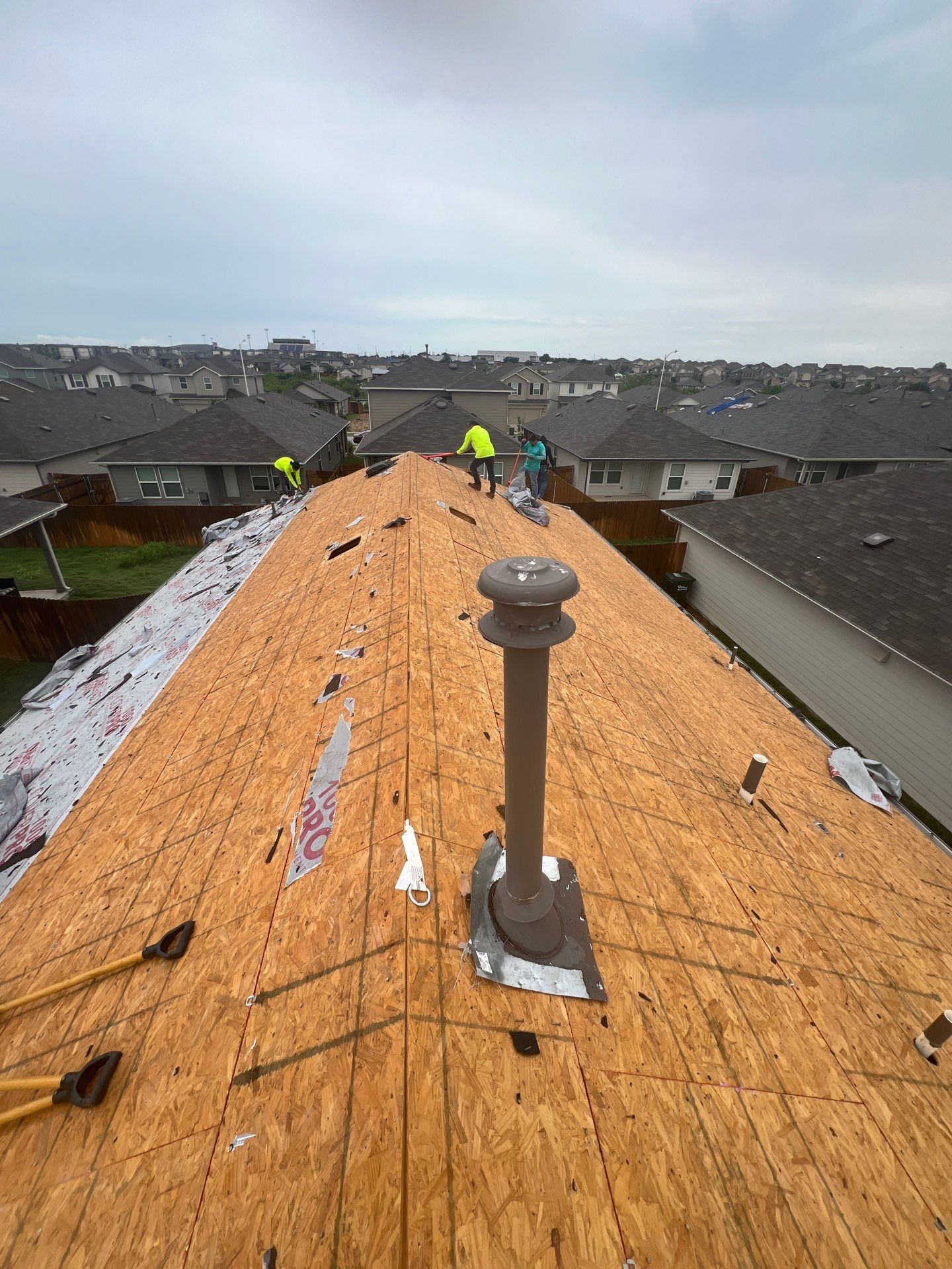 Project in San Marcos by Rhino Roofing and General Contracting, LLC