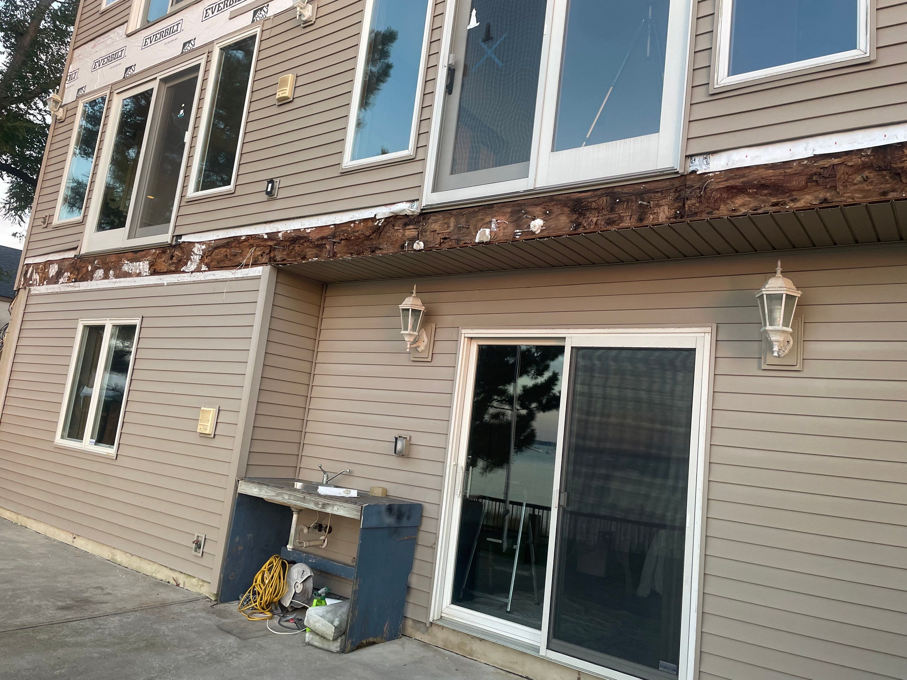 Waterfront deck In Keyport  by deck guardian