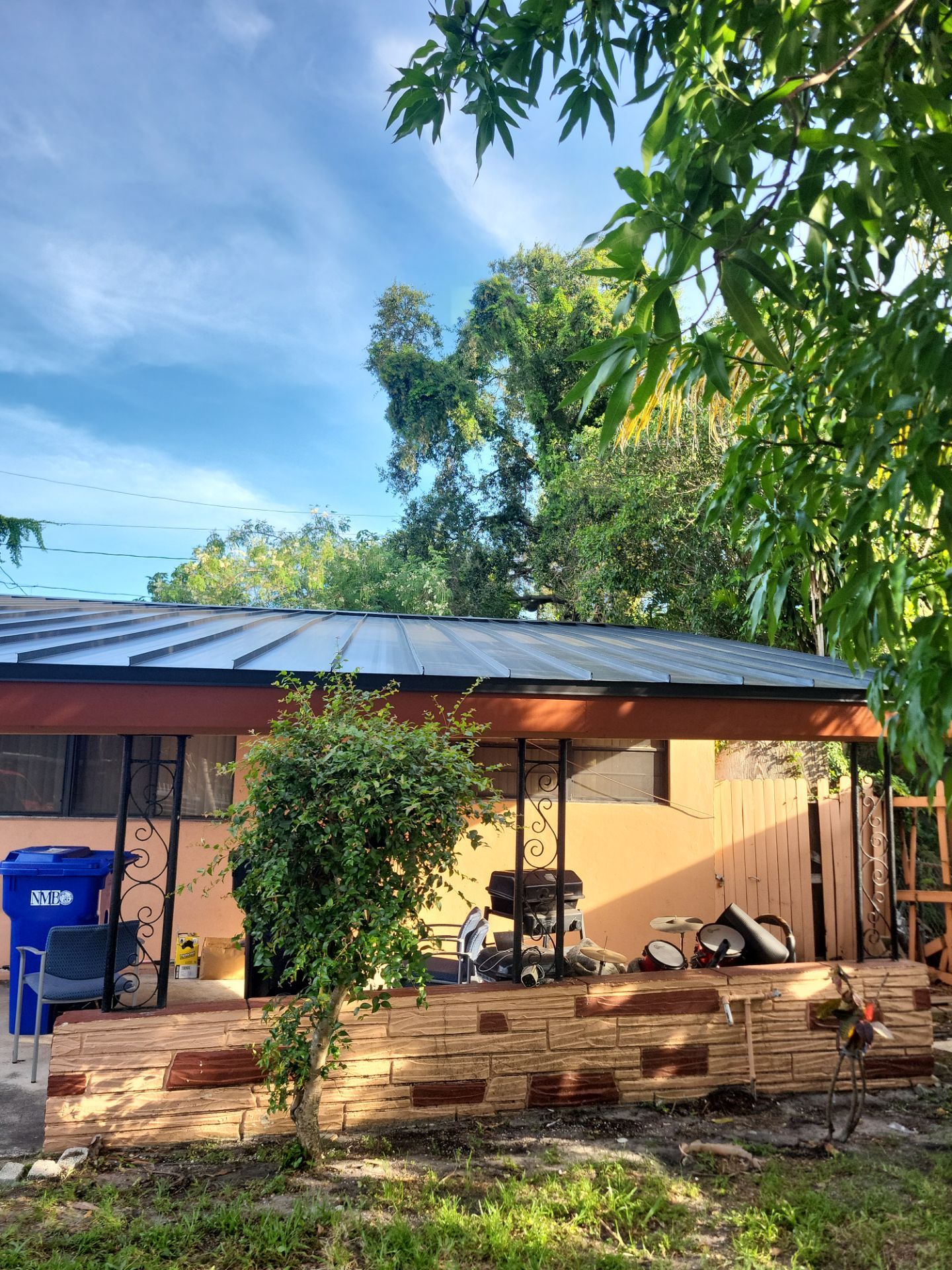 Metal Roof - Matte Black Color. Metal Alliance. by Art's Roofing & Construction