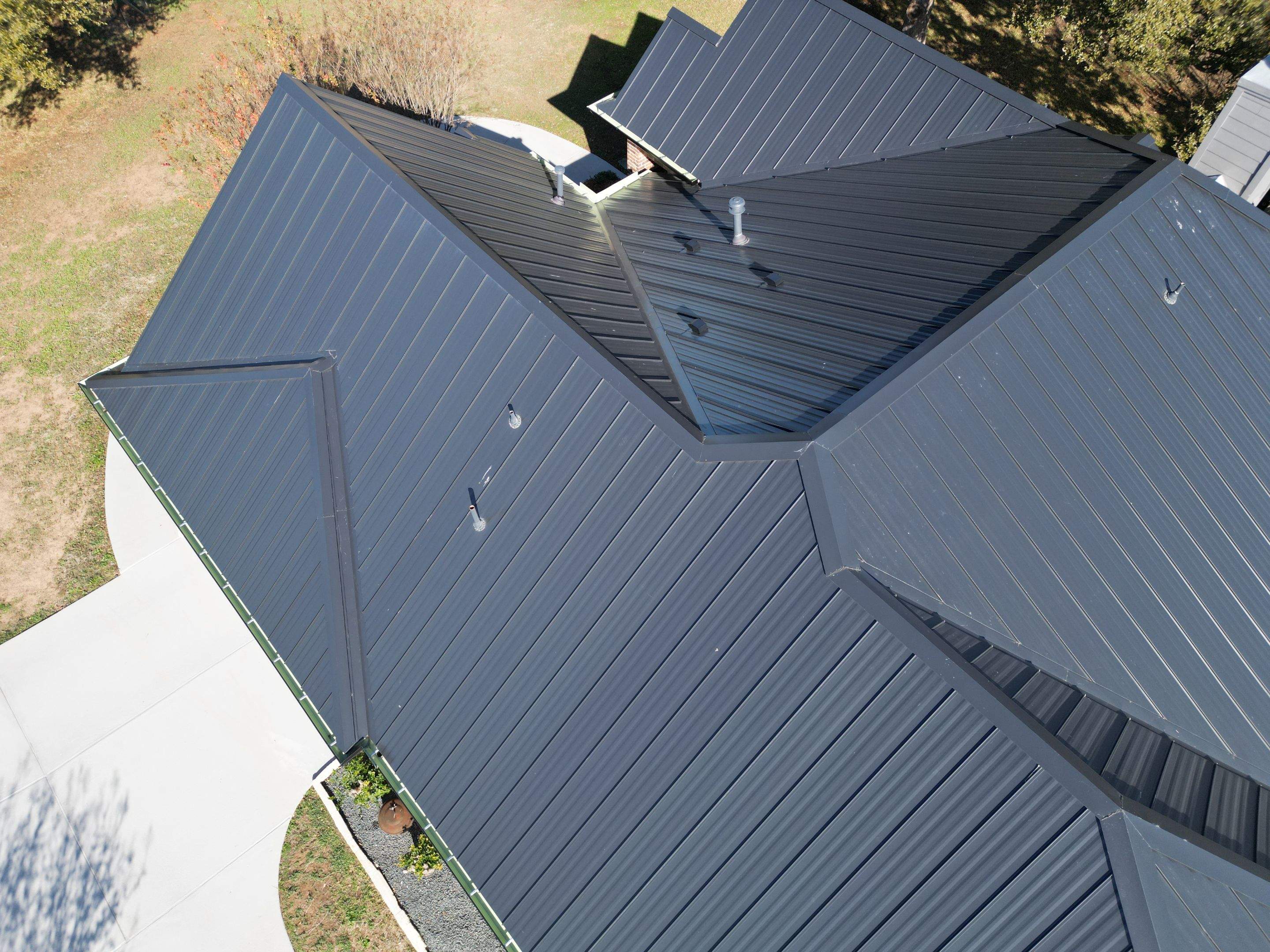 Matte Black - L&A Metals Class 4 UL 2218 Standing Seam Metal by RoofsOnly.com