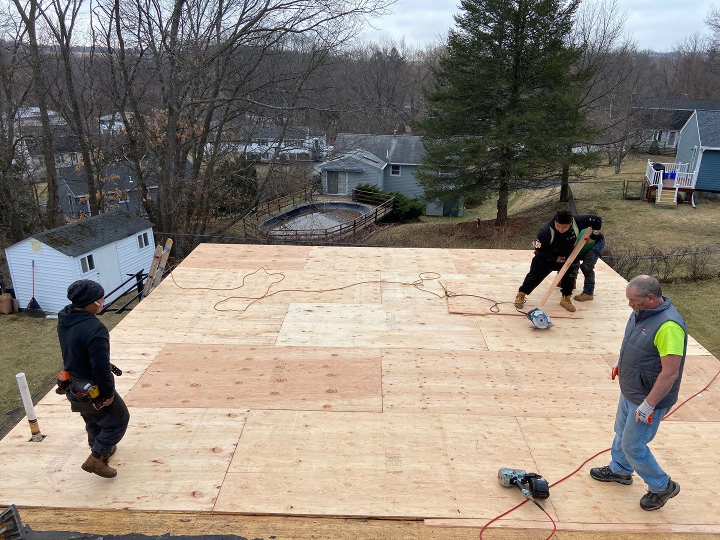 Residential Roofing Repair using EPDM/Rubber by Sensible Home Solutions