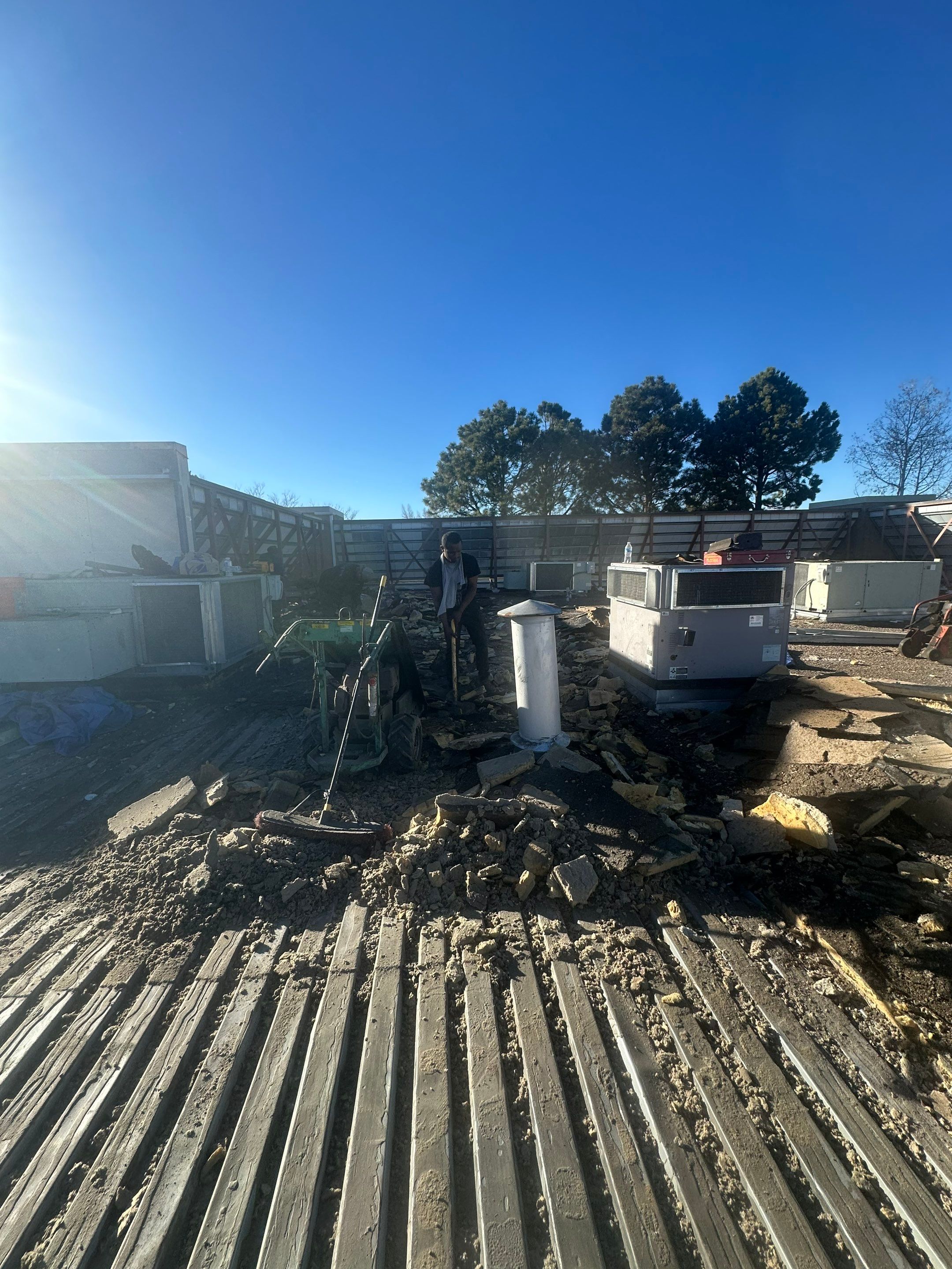 Commercial EPDM Re-Roof From Rhino Roofing LLC by Rhino Roofing LLC