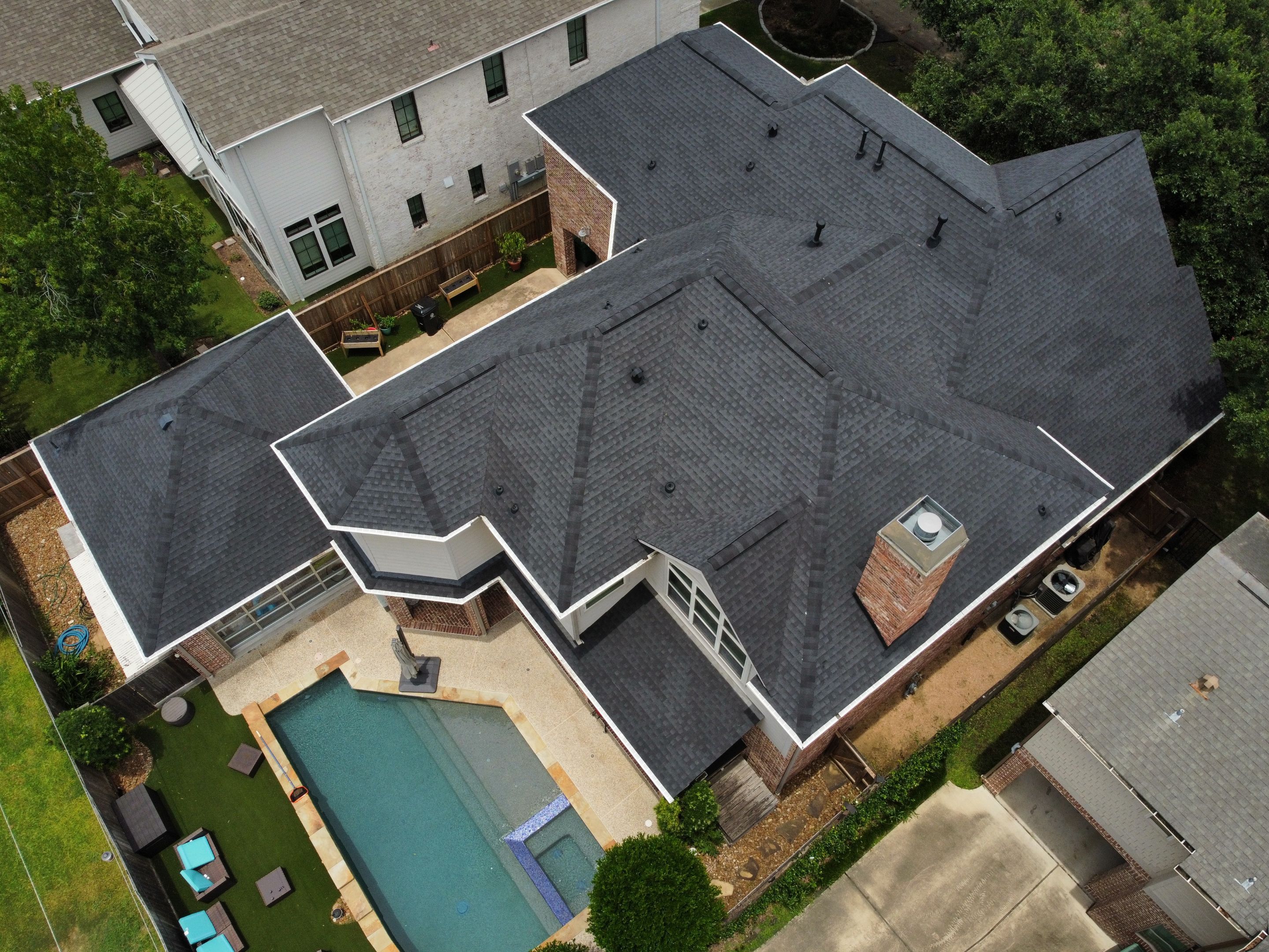 Project in Houston (Memoria) by Community Roofing Texas