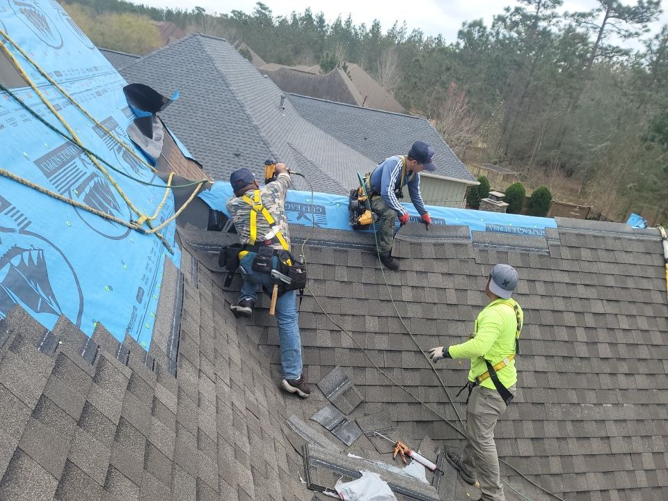 Residential Roofing Installation using Roof Replacement by American Roofing & Construction LLC