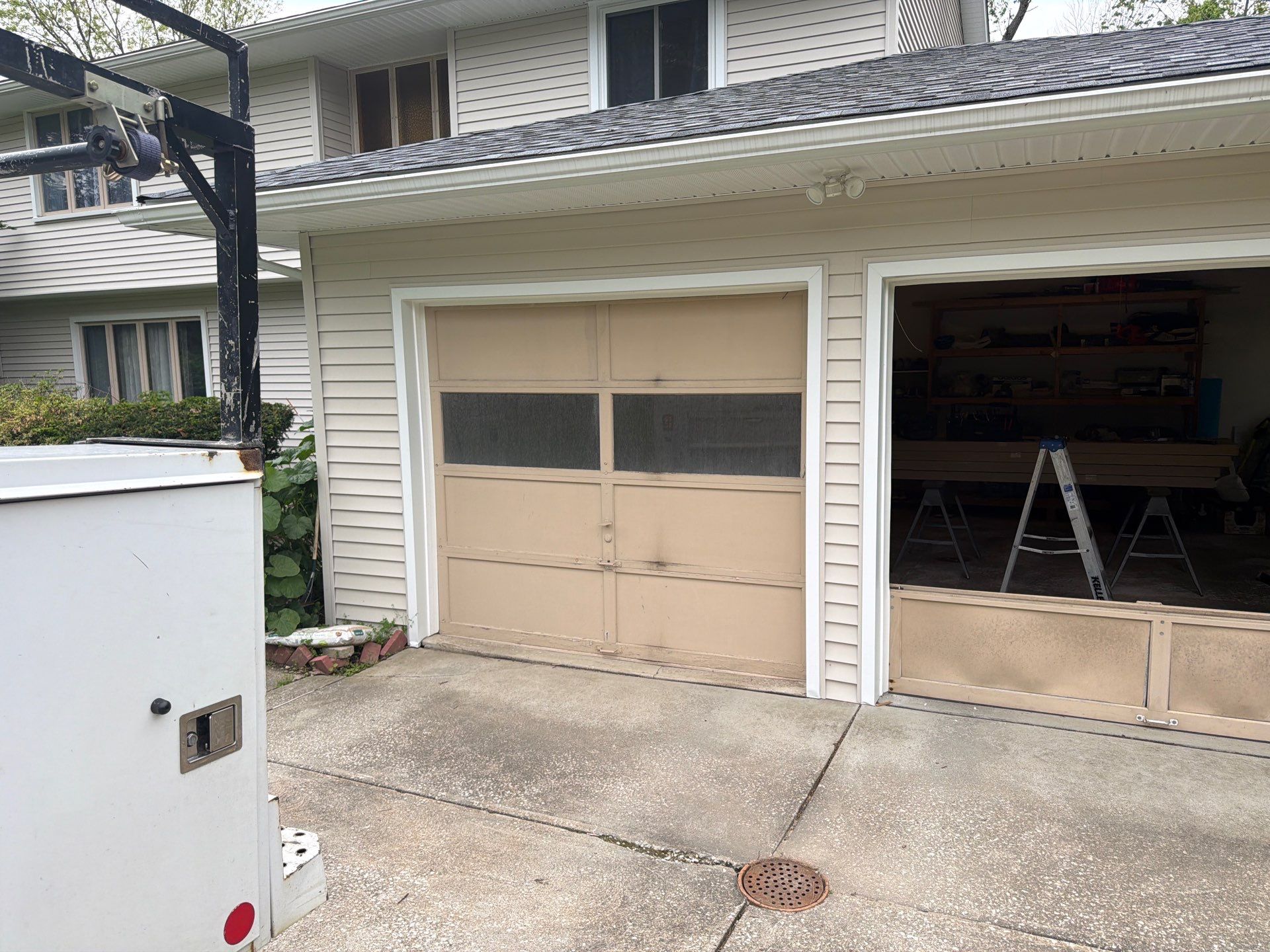 Dual Garage Door Installation in Solon OH by Ohio Garage Door Repair