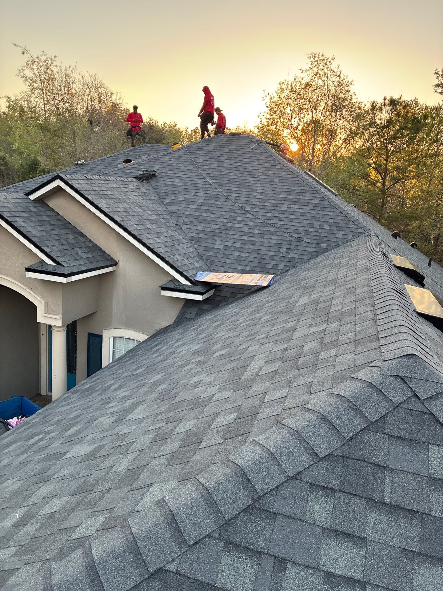 Reroofing hail damage in Gainesville, FL by Brehm Roofing