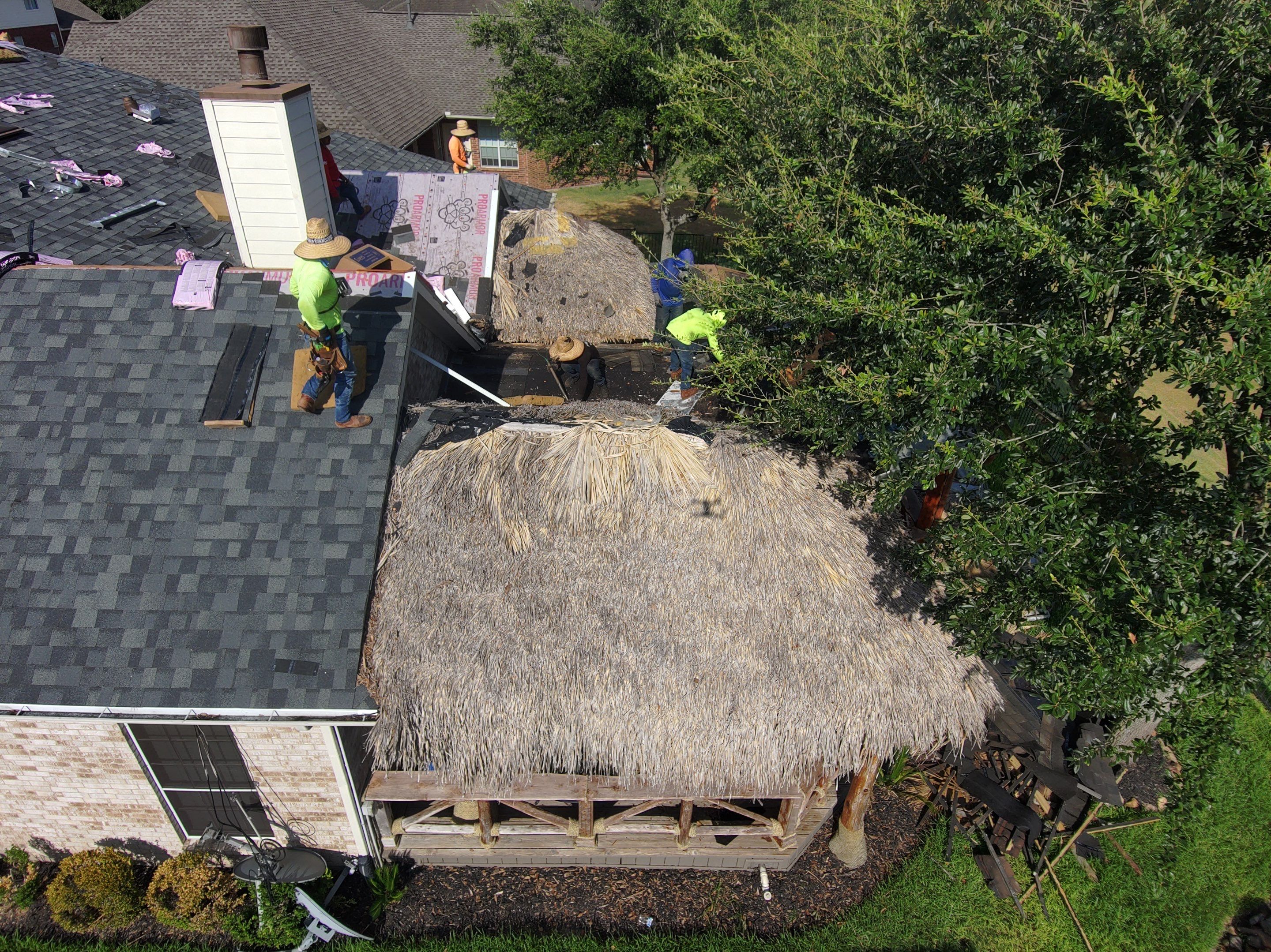 Residential Roofing Installation using Owen's Corning Duration (Lifetime) Shingles by Roof Repair Company