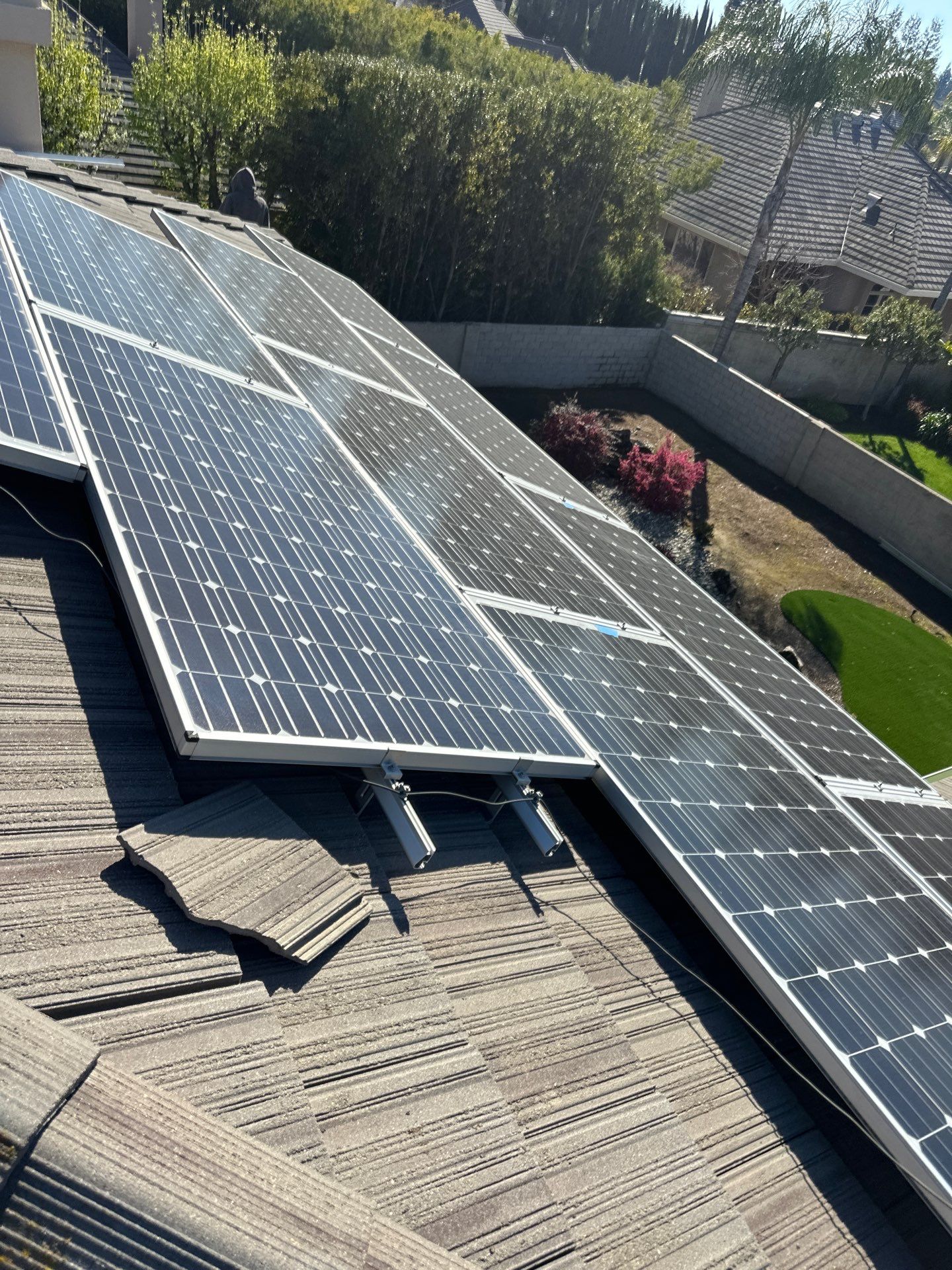 Solar Roof Leak Repair  by Grandmark Service Company