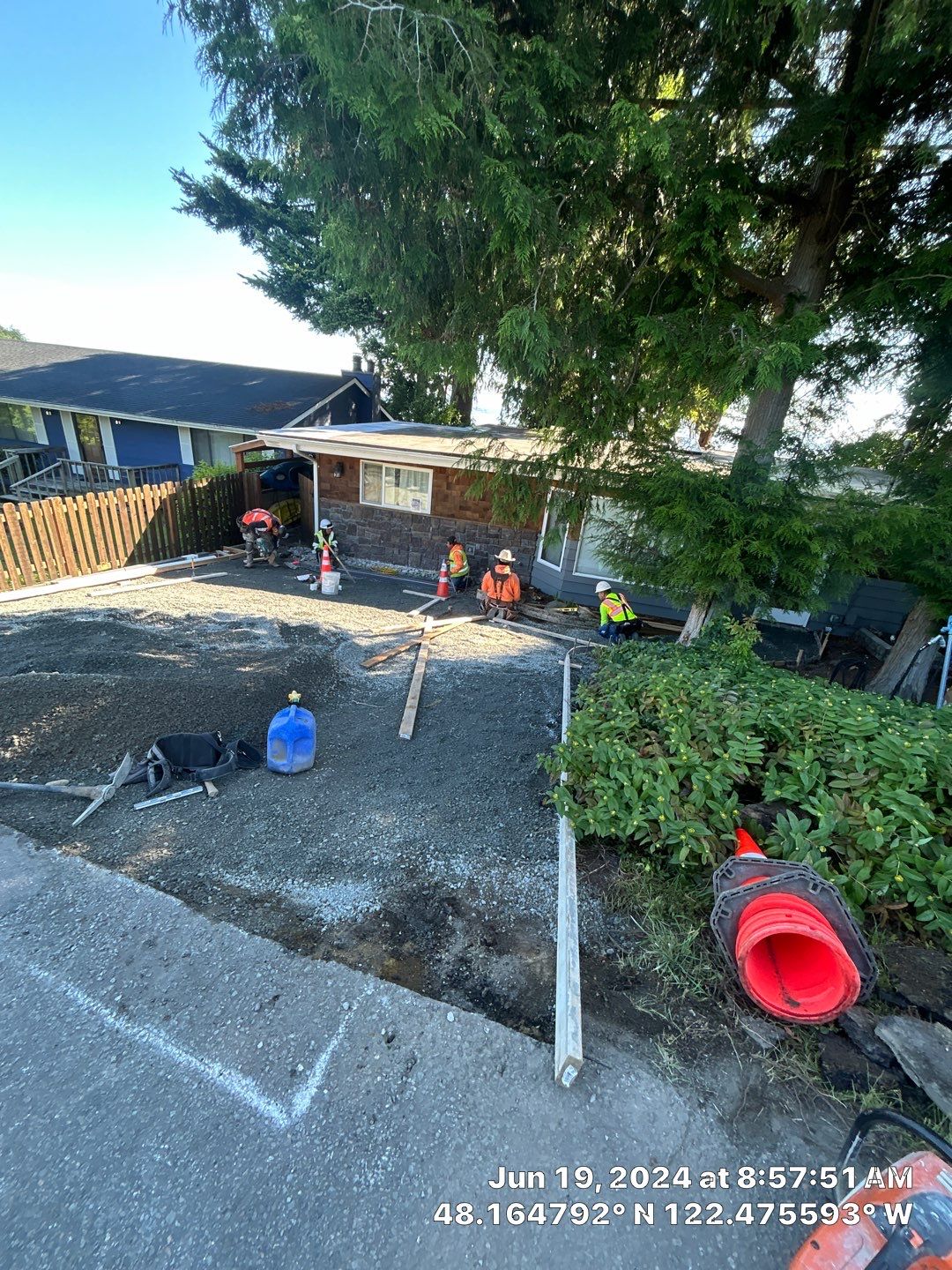 Gerry | Concrete Driveway & Walkway by Jireh Asphalt & Concrete Inc 