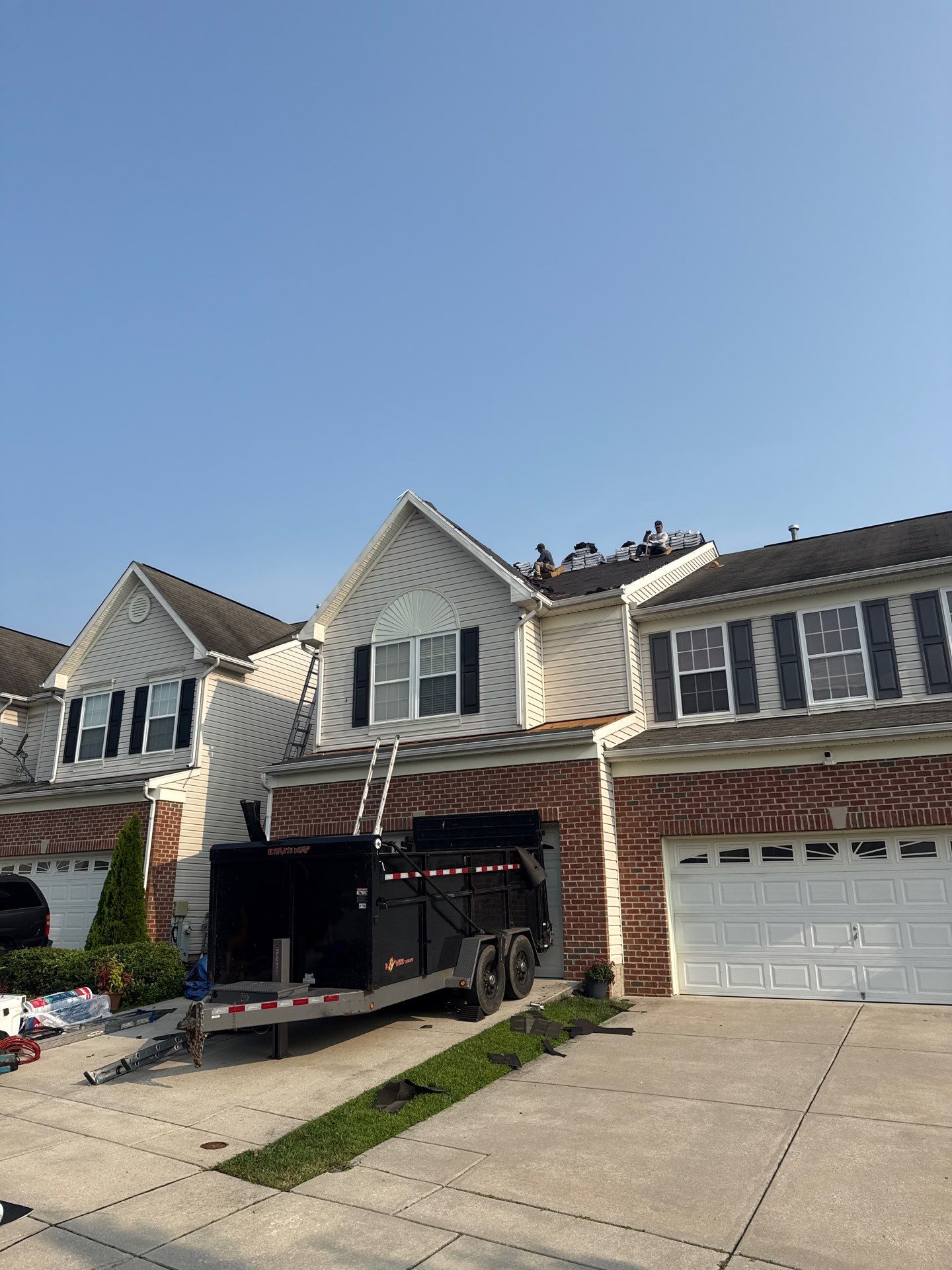 Residential Roofing Installation using GAF Timberline HDZ by Matter Roofing & Construction