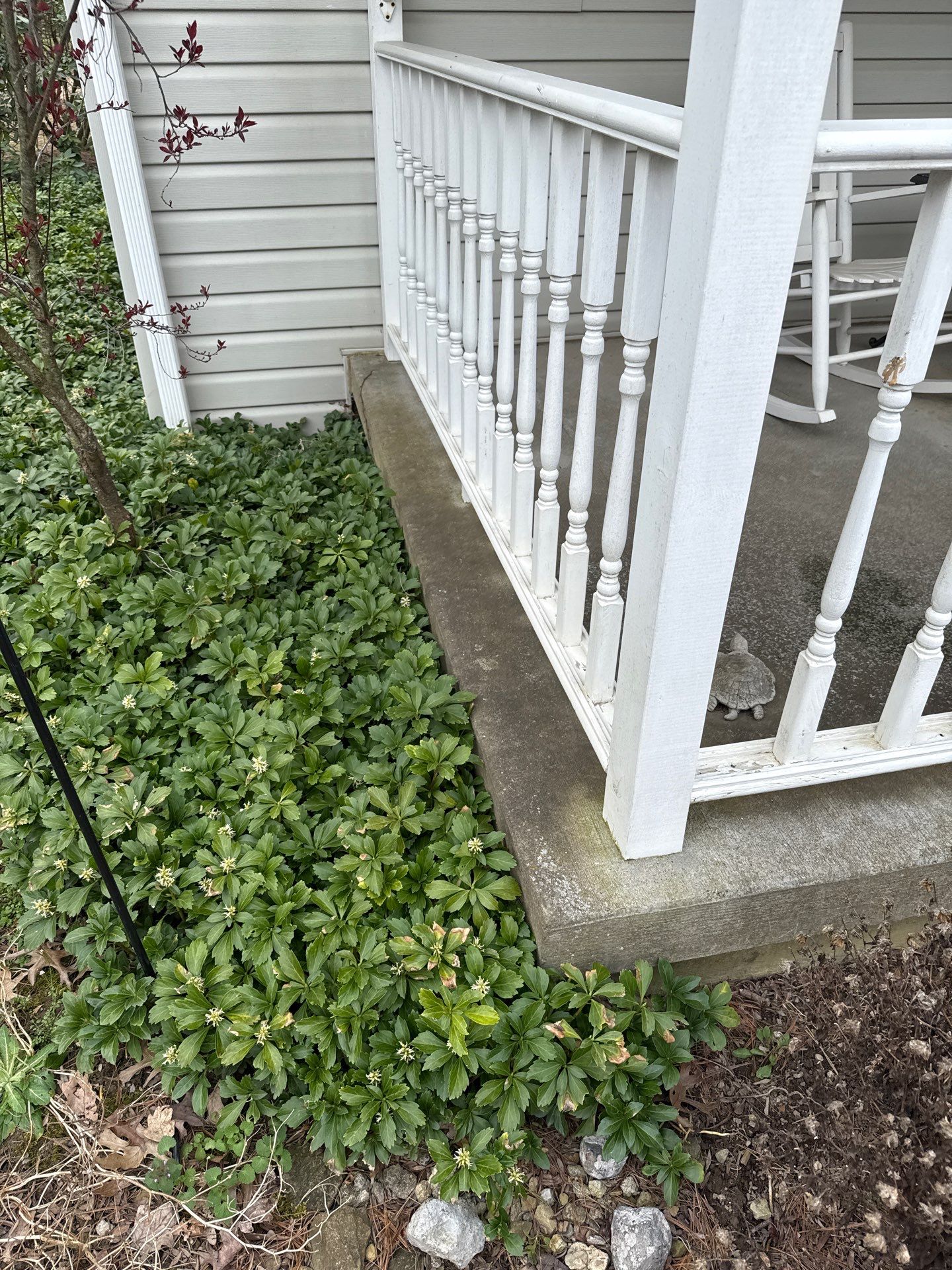 Porch & Steps Project in Renfrew by Floors in a Day, Inc