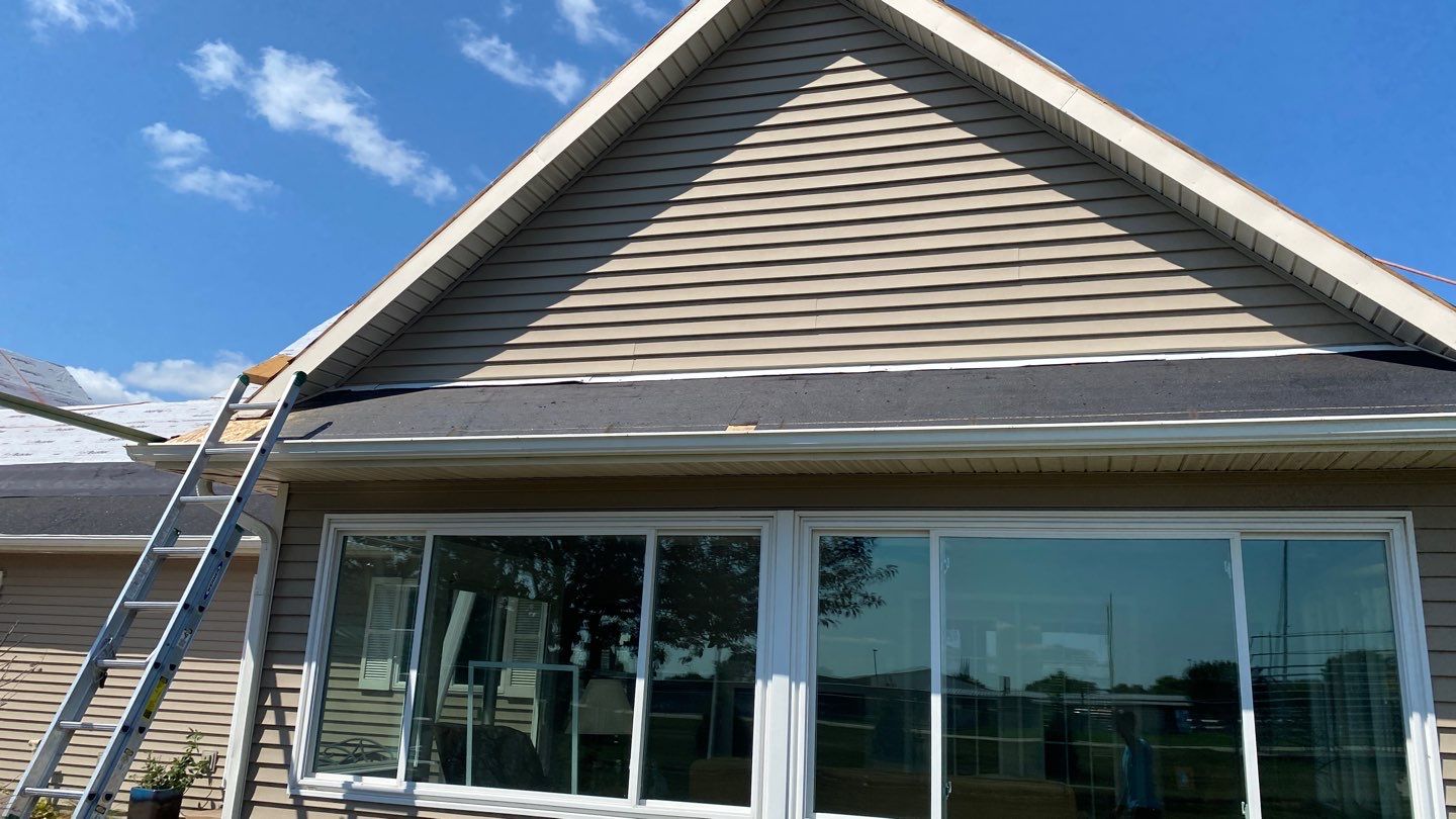 Residential Roofing Installation using GAF Timberline HDZ Weathered Wood by Nitro Roofing and Construction