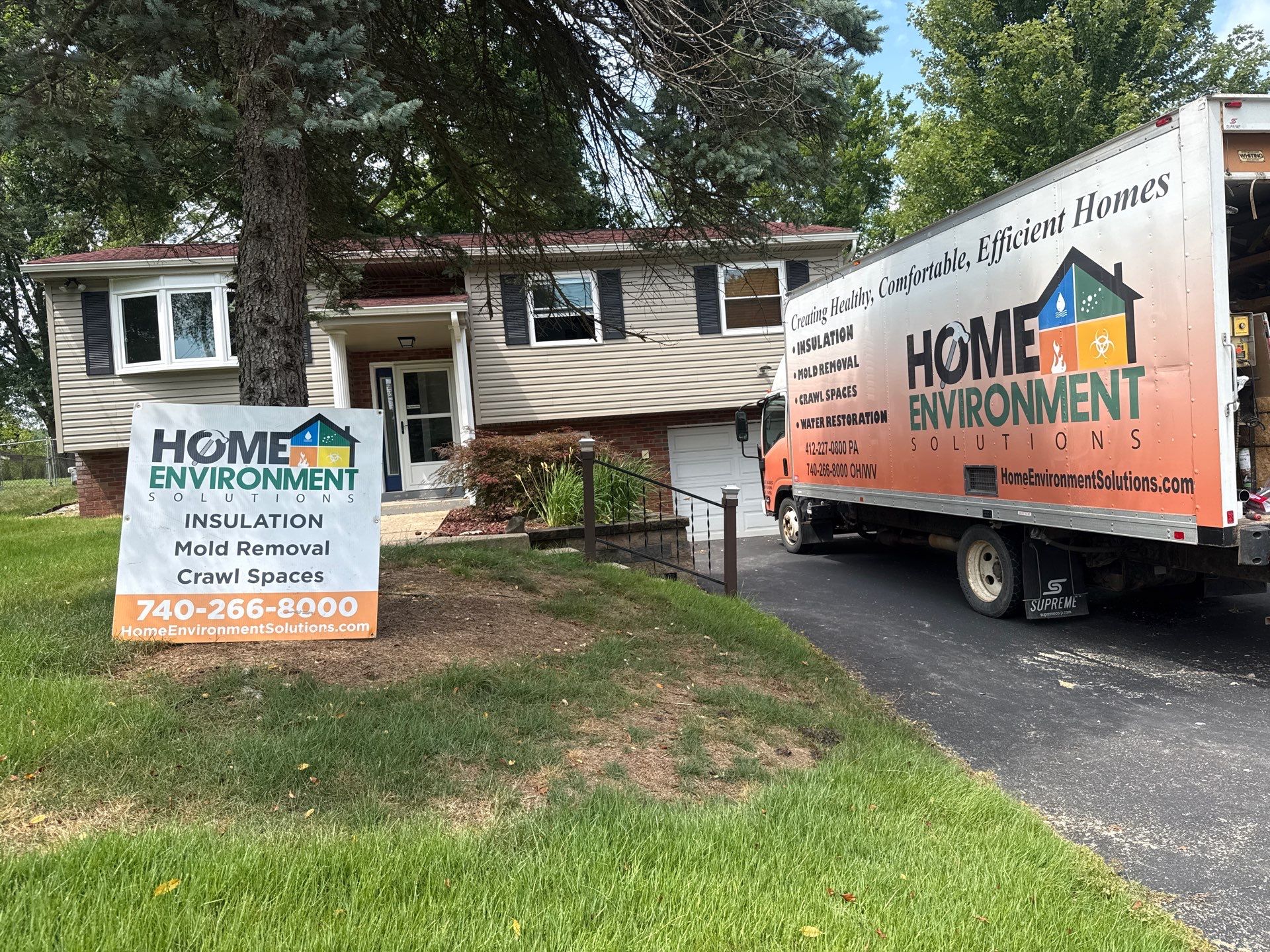 Addressing Attic Mold and Upgrading Insulation in Cranberry Township, PA 16066 by Home Environment Solutions