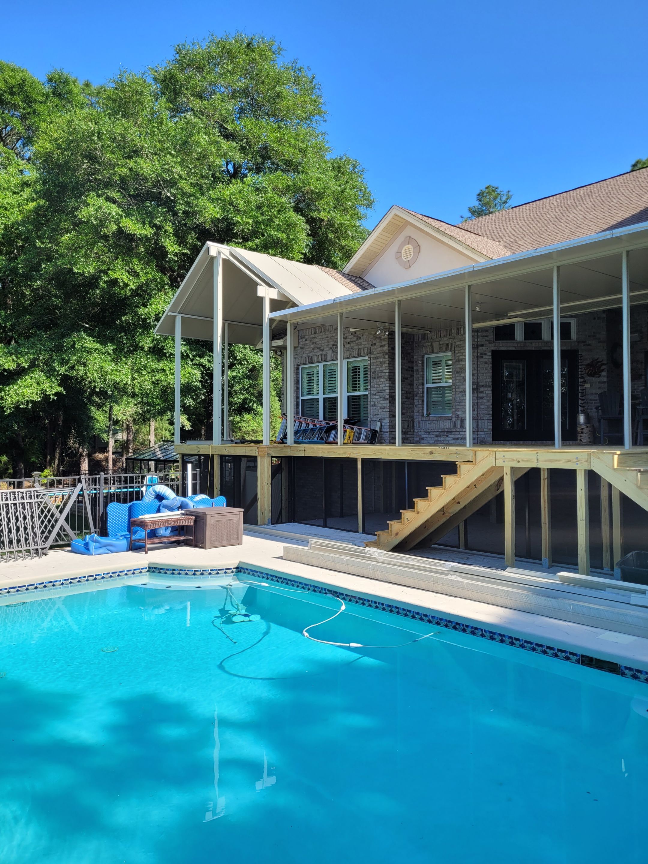 Elevated Screen Room in Crestview by Titan Sunrooms