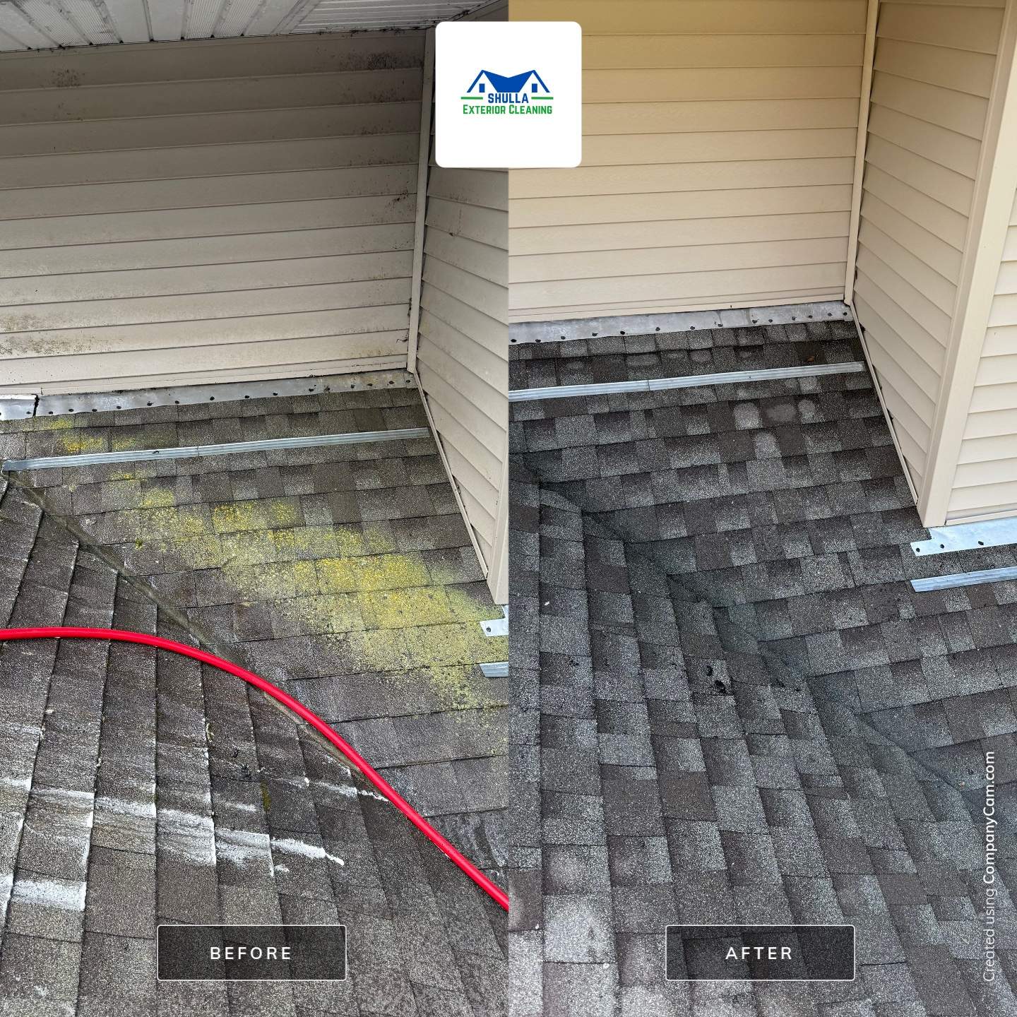 Roof and House Wash by Shulla Exterior Cleaning