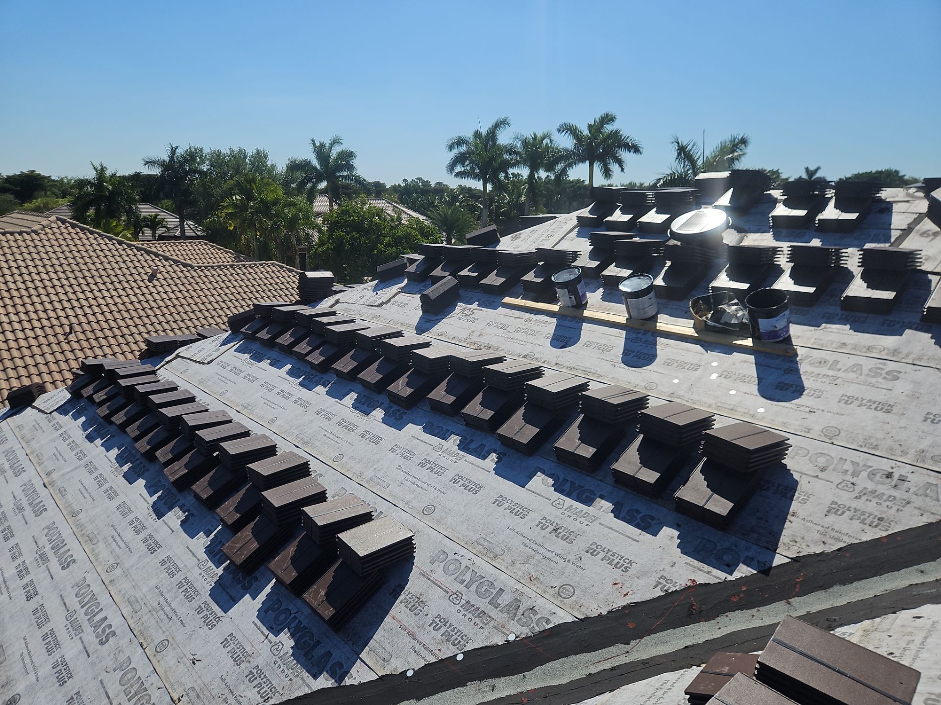 Residential Roofing Installation using WestLake Roofing Tile by BLUES BROTHERS ROOFING