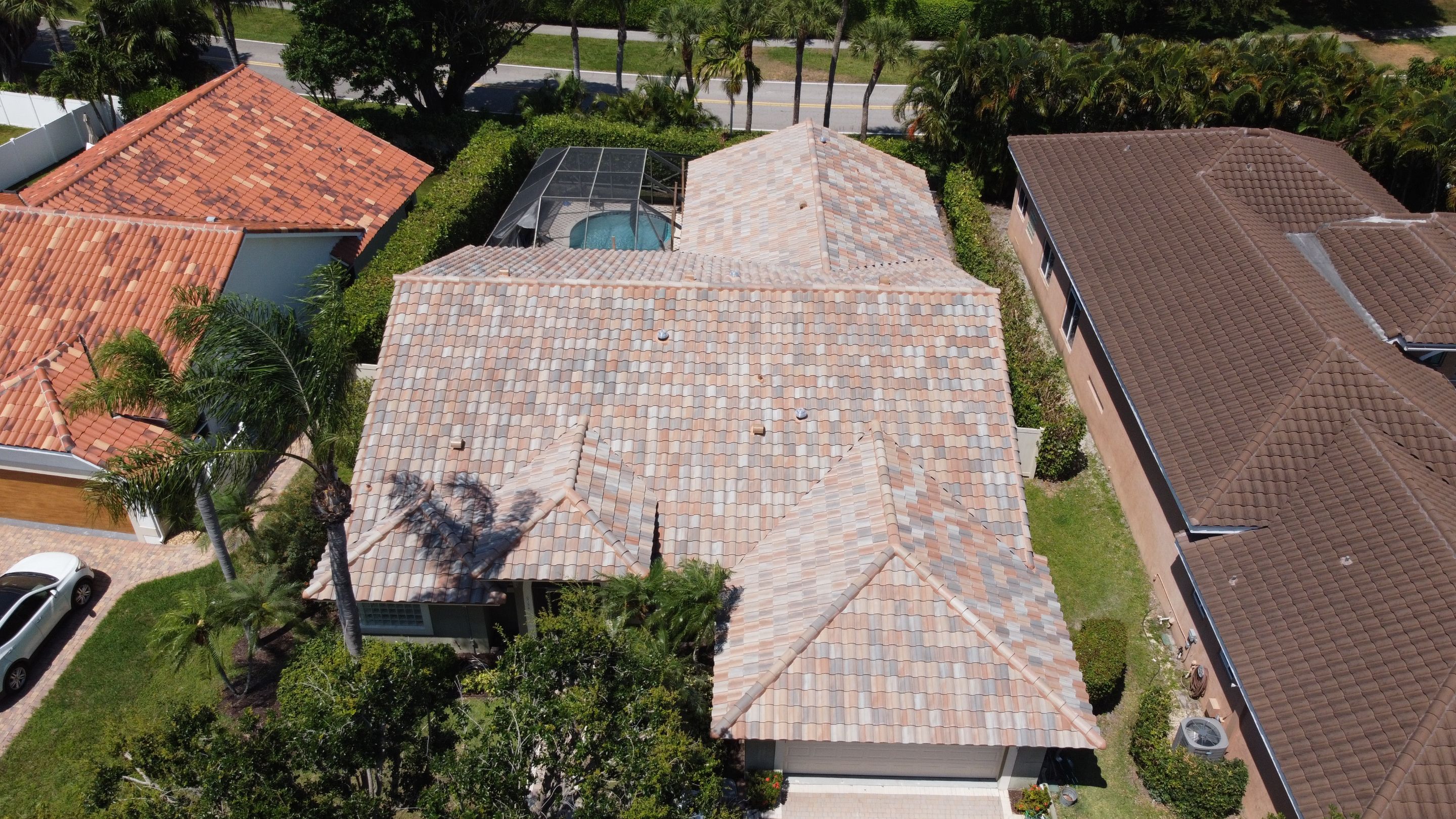 Residential Roofing Installation using Eagle Roofing Tile by BLUES BROTHERS ROOFING