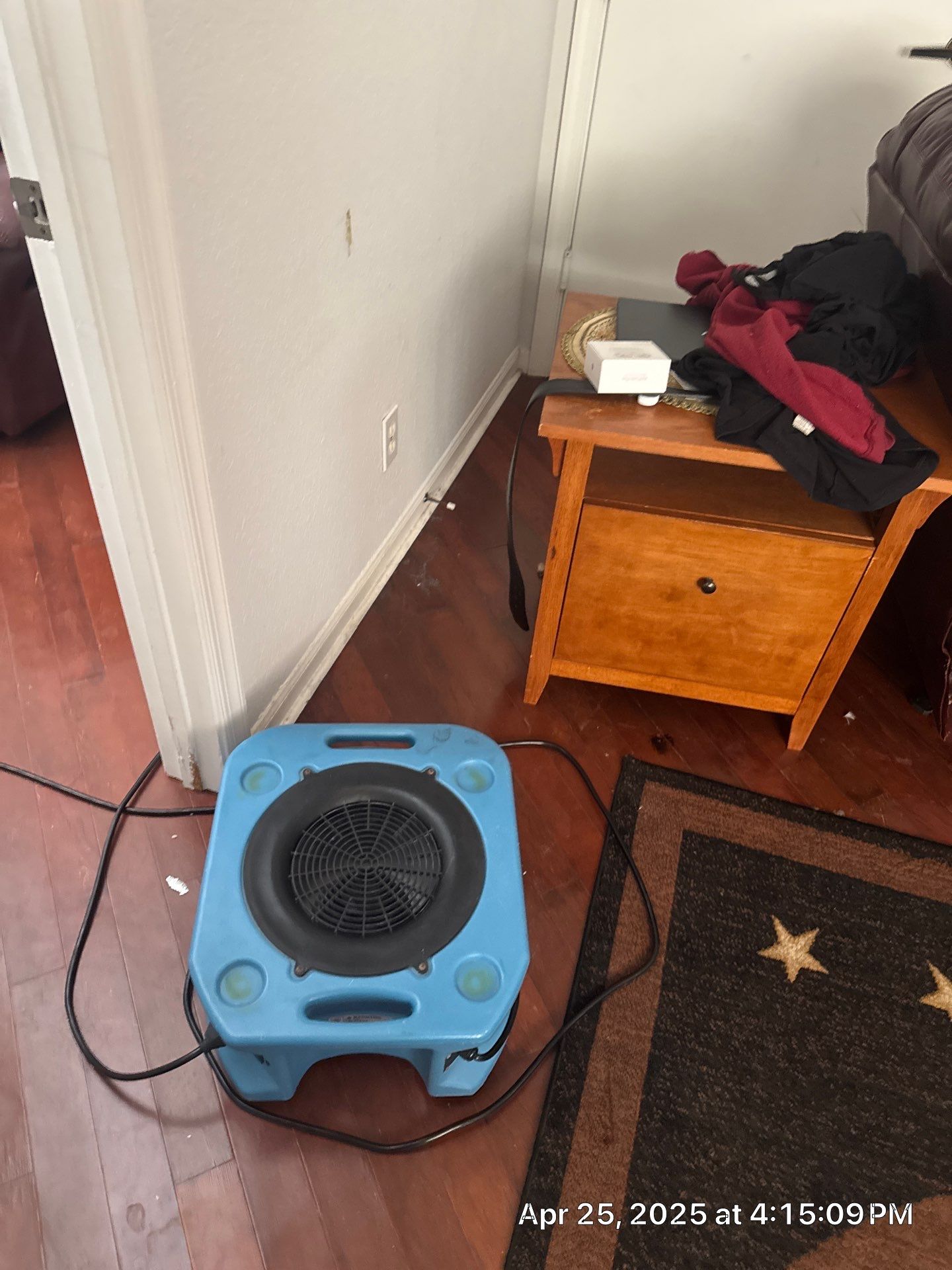 Water Damage using Drying Equipment by SuperClean 