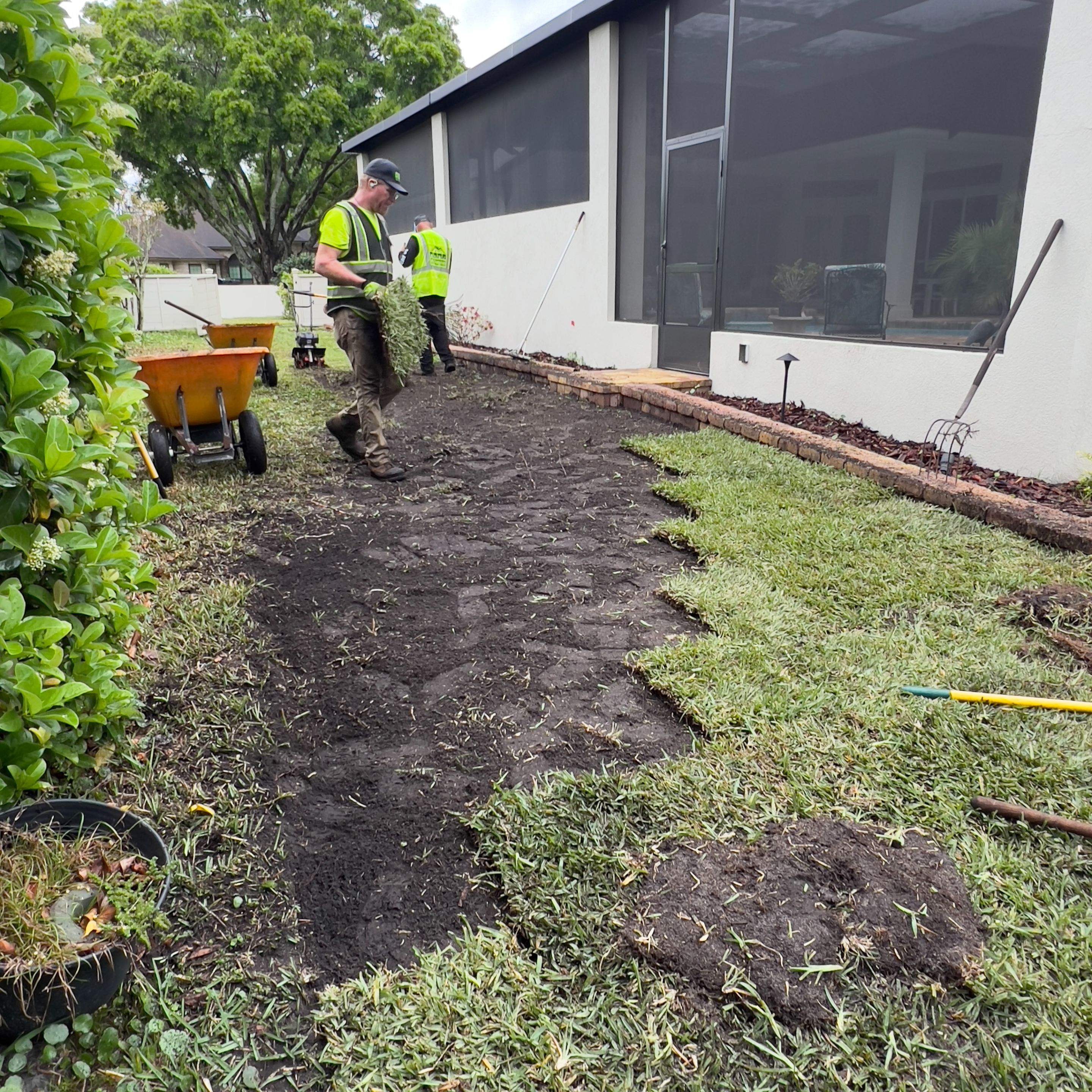 Sod Install | Deerwood Country Club by ProGreen Services