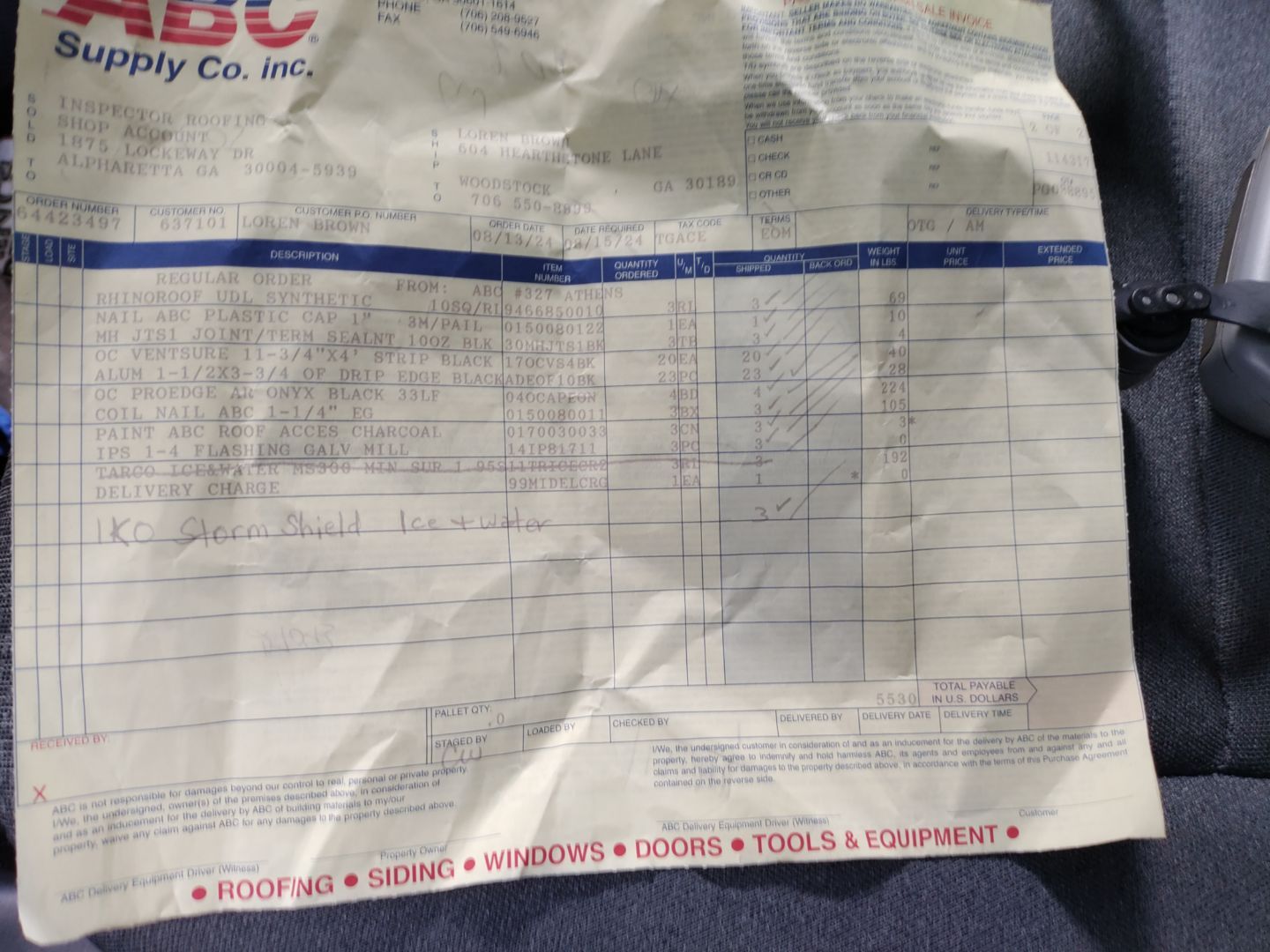 Residential Roof Replacement using Owens Corning Onyx Black by Inspector Roofing and Restoration