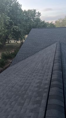 Residential Roofing Installation using GAF Natural Shadow 