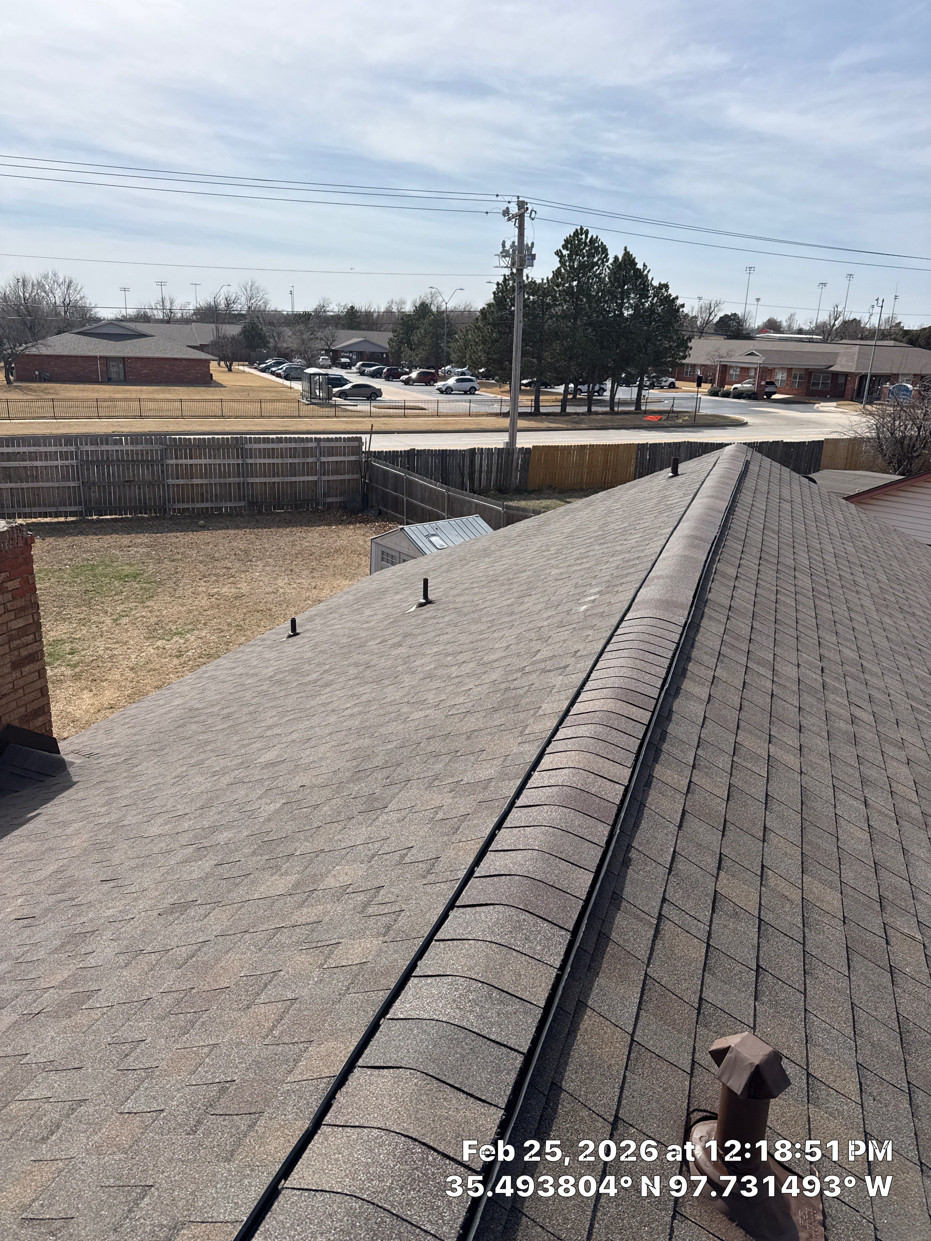 Project in Yukon, OK by OAK Roofing Restoration 