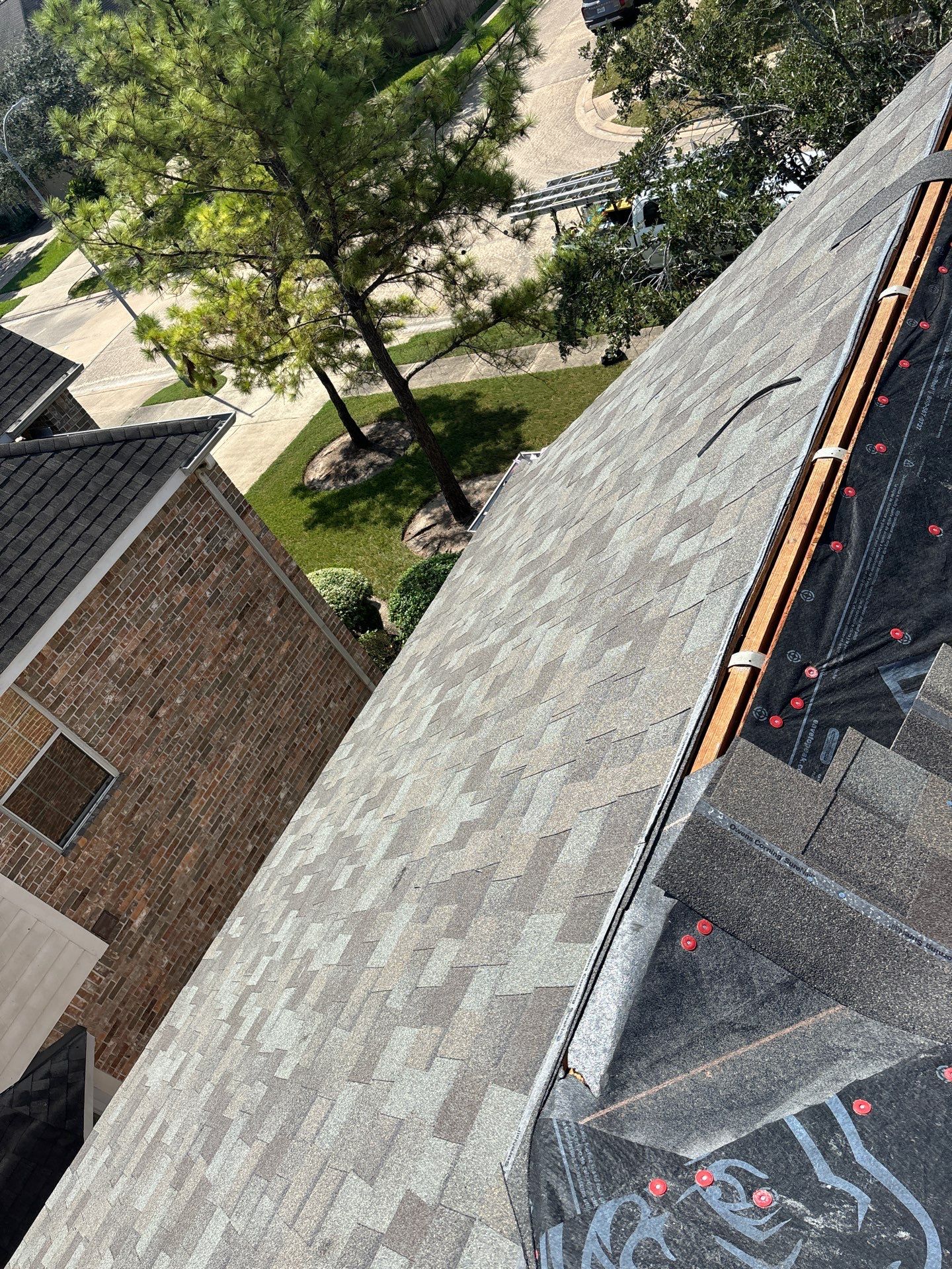 Residential Roofing Installation using Owen's Corning Duration (Lifetime) Shingles by Roof Repair Company
