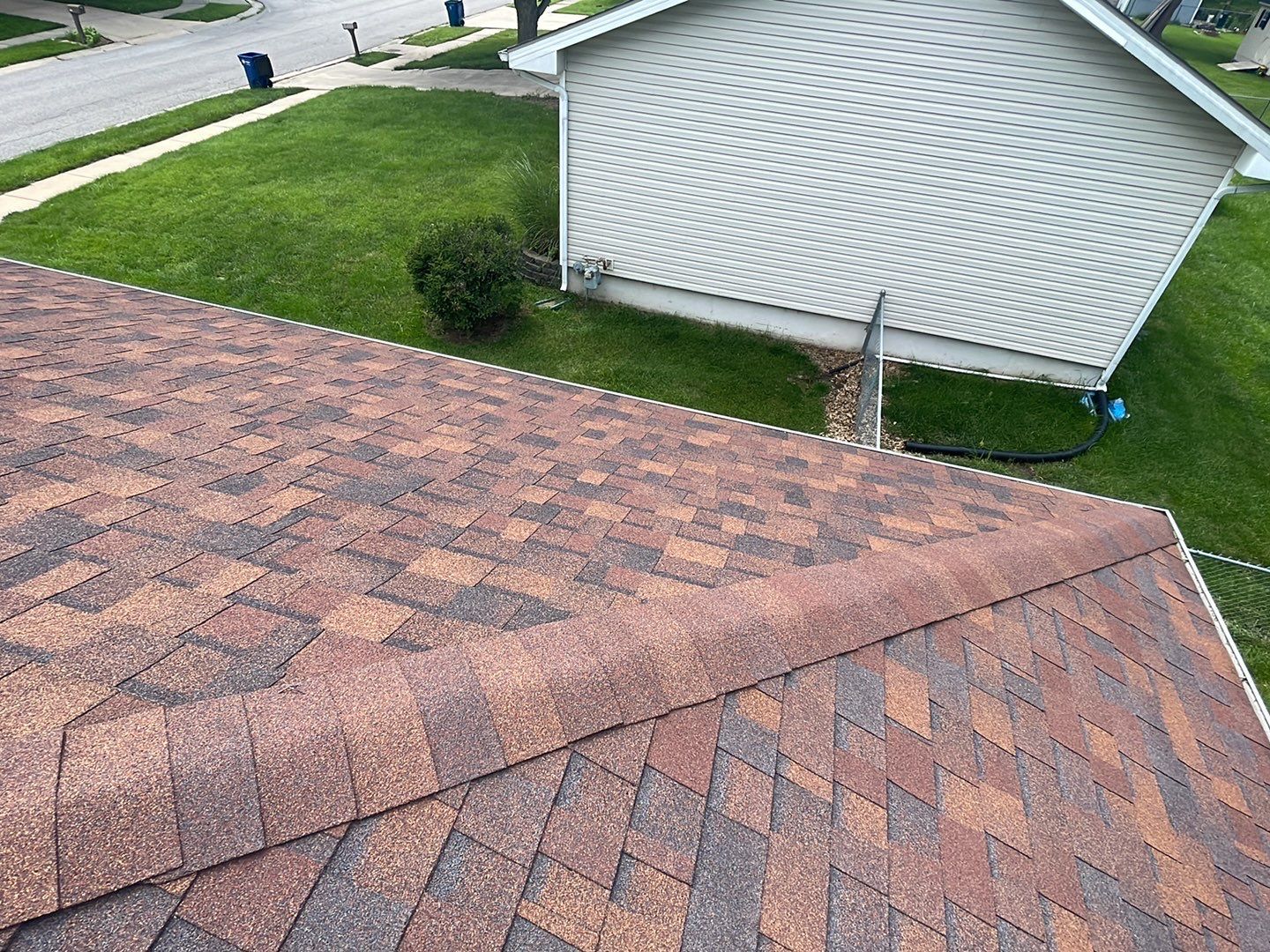 Residential Roofing Installation using IKO Dynasty by EEC Windows, Siding & Roofing