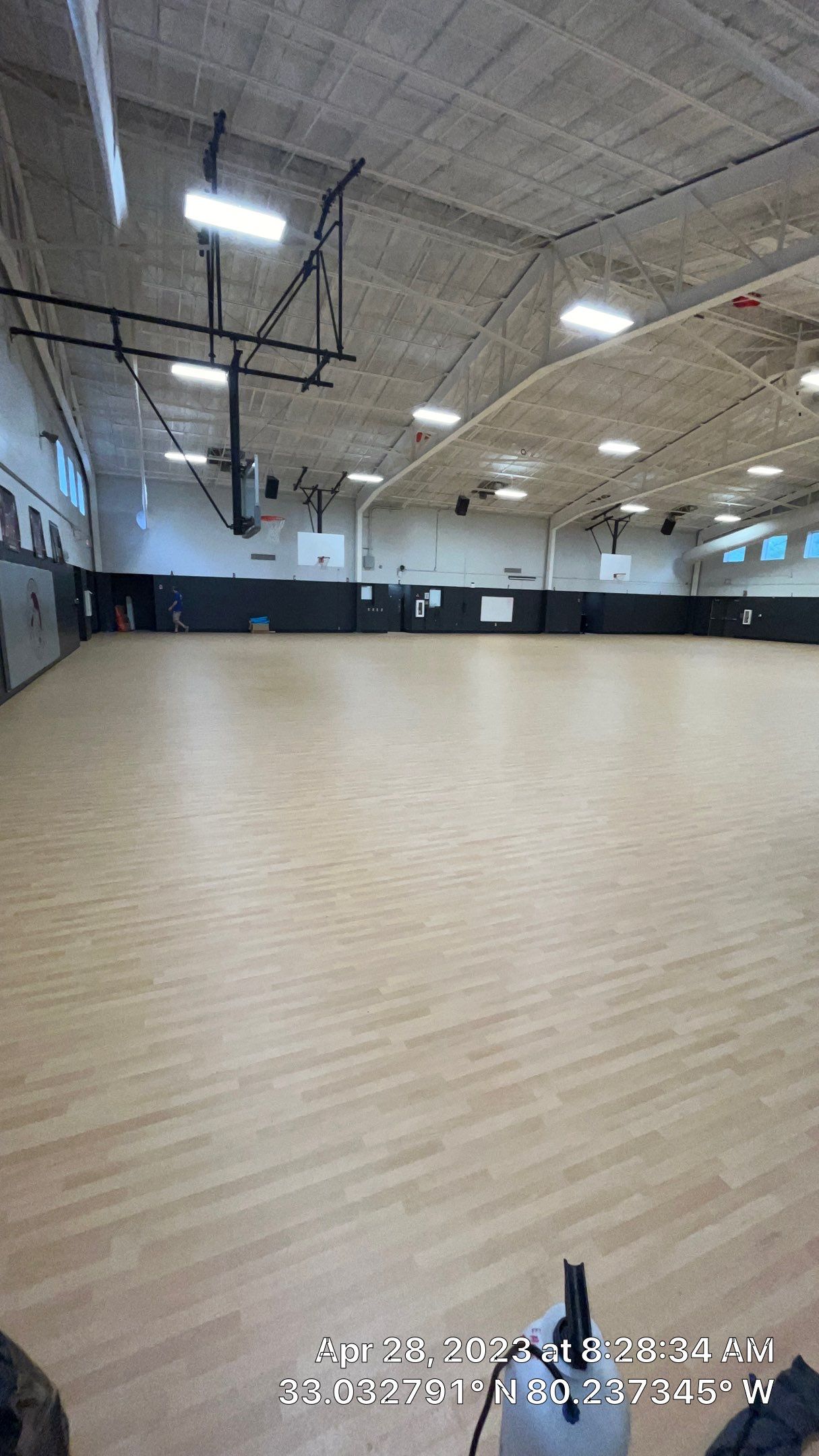Mercury Remediation - Gym Flooring by EAS Environmental, LLC.
