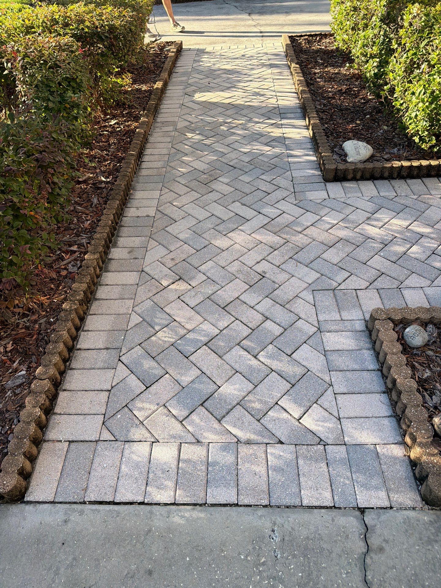 Full exterior surface restoration in Kingspoint Sun City Center by Supreme Paver Experts