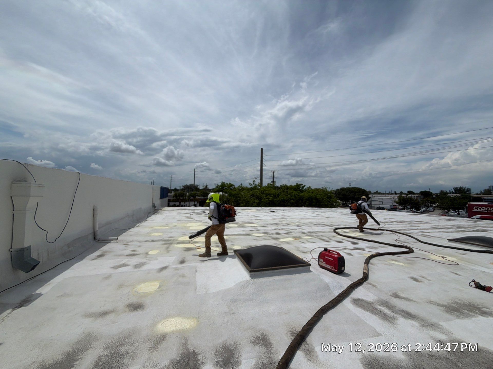 Fort Lauderdale Commercial Roof Restoration and Reflective Coating Installation by Roof King LLC