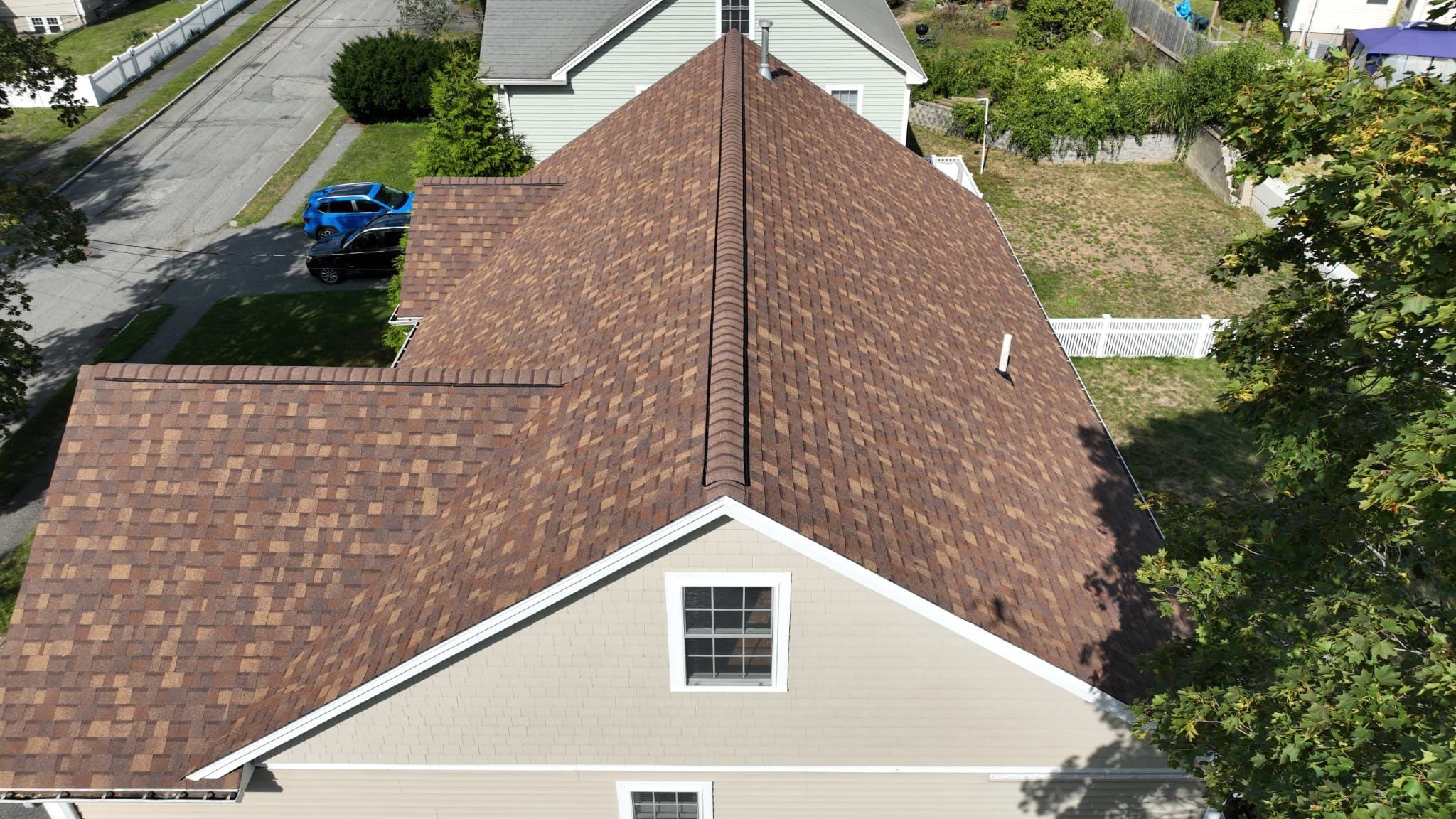 Full Roof Replacement in Waltham, MA – Owens Corning Duration, Desert Rose by JOHNNYS PRO