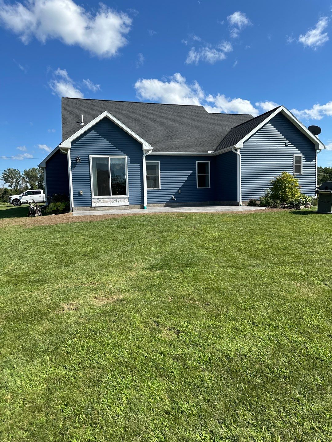 Slate stamped concrete patio  by NG Masonry & Construction LLC