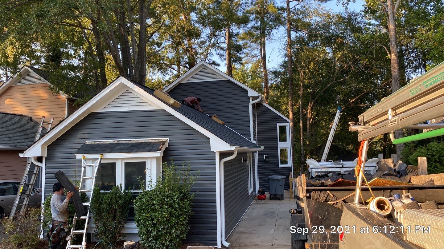 Residential Roofing Installation in Spartanburg using Ceartainteed Landmark Architectural Shingles by Property Assessment