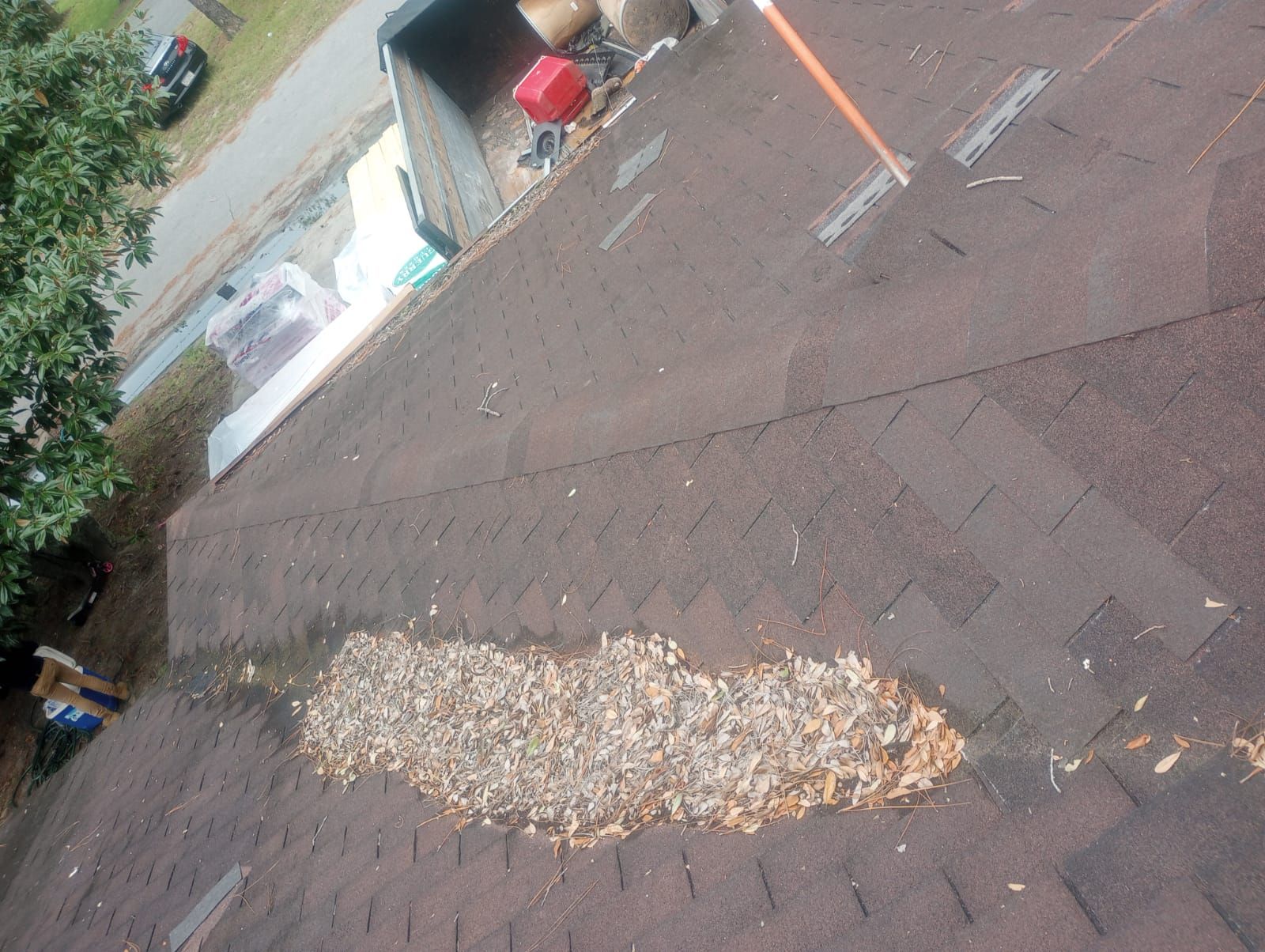 Residential Roofing Installation using Owens Corning Oakridge Estate Grey by Talya Roofing