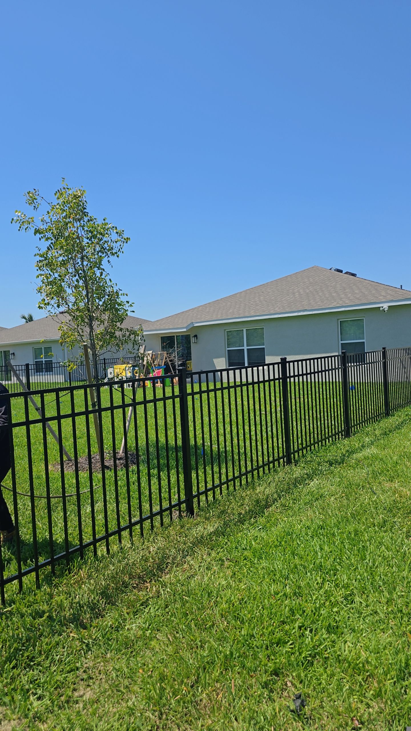 Aluminum Install in Cove at West Port by True Fence LLC