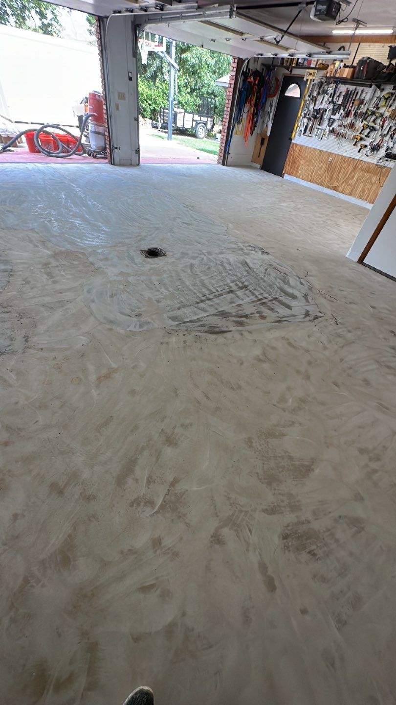 Garage + Porch Project in Pittsburgh by Floors in a Day, Inc